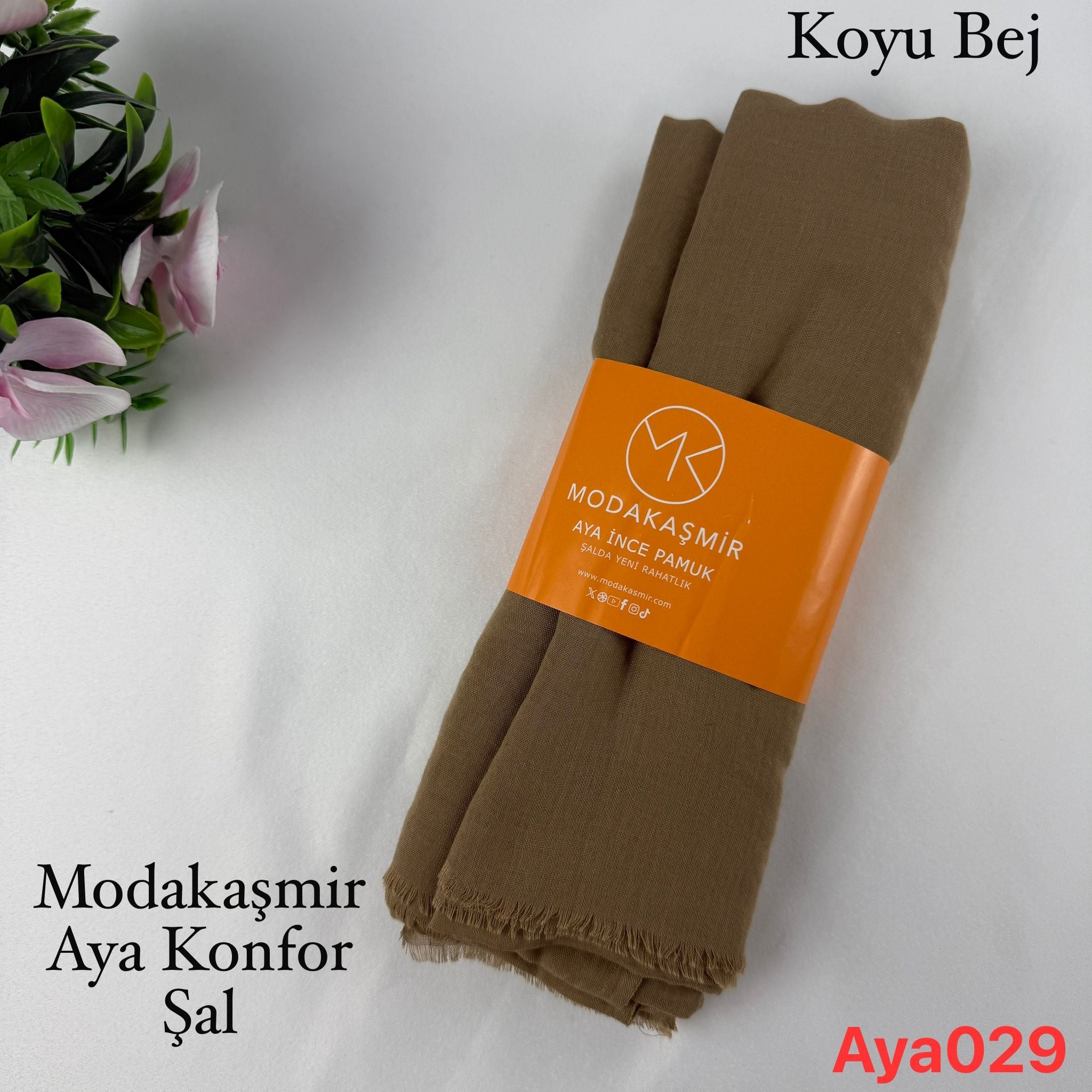 Moda Kaşmir Aya Konfor Şal