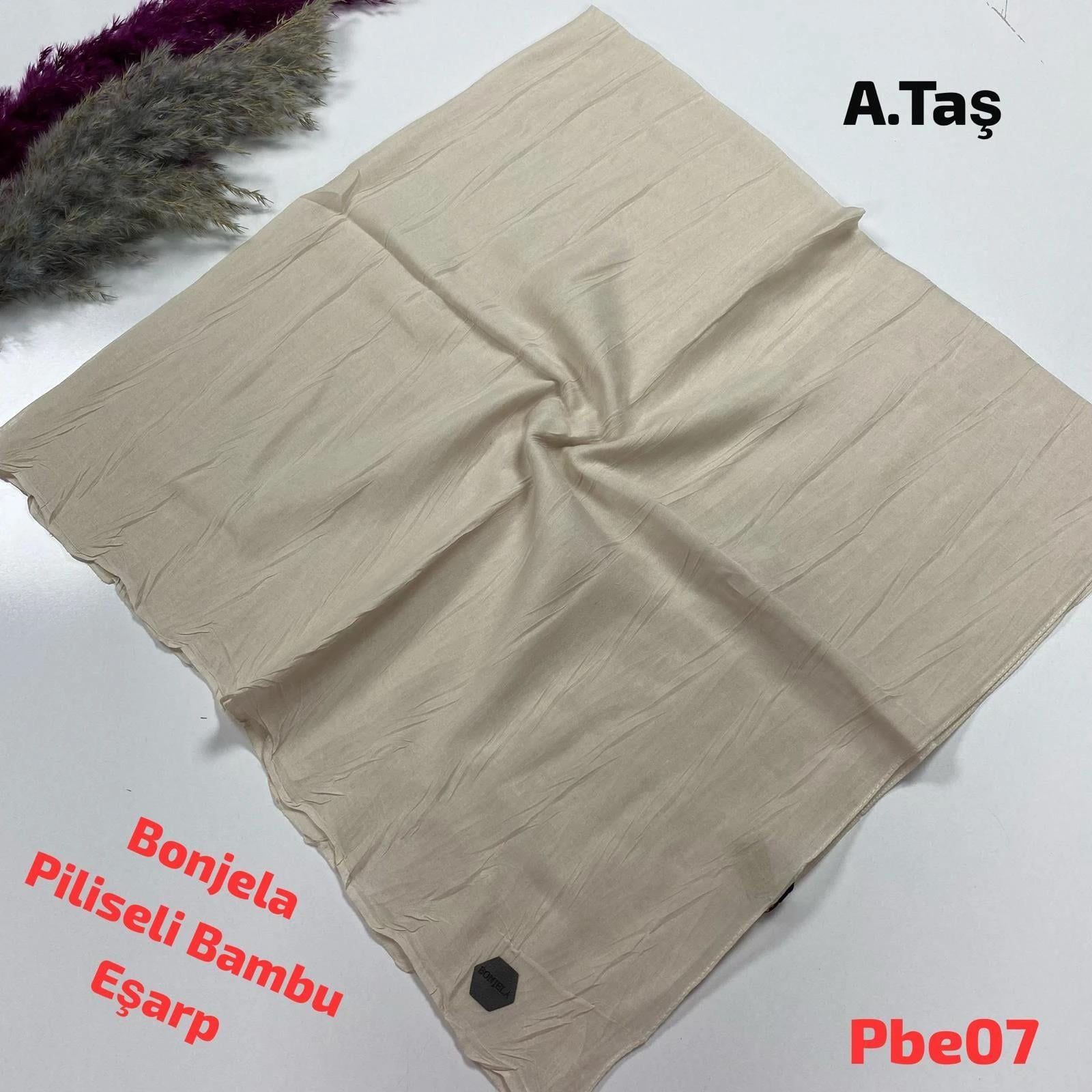 O-7 Bonjela Piliseli Bambu Eşarp