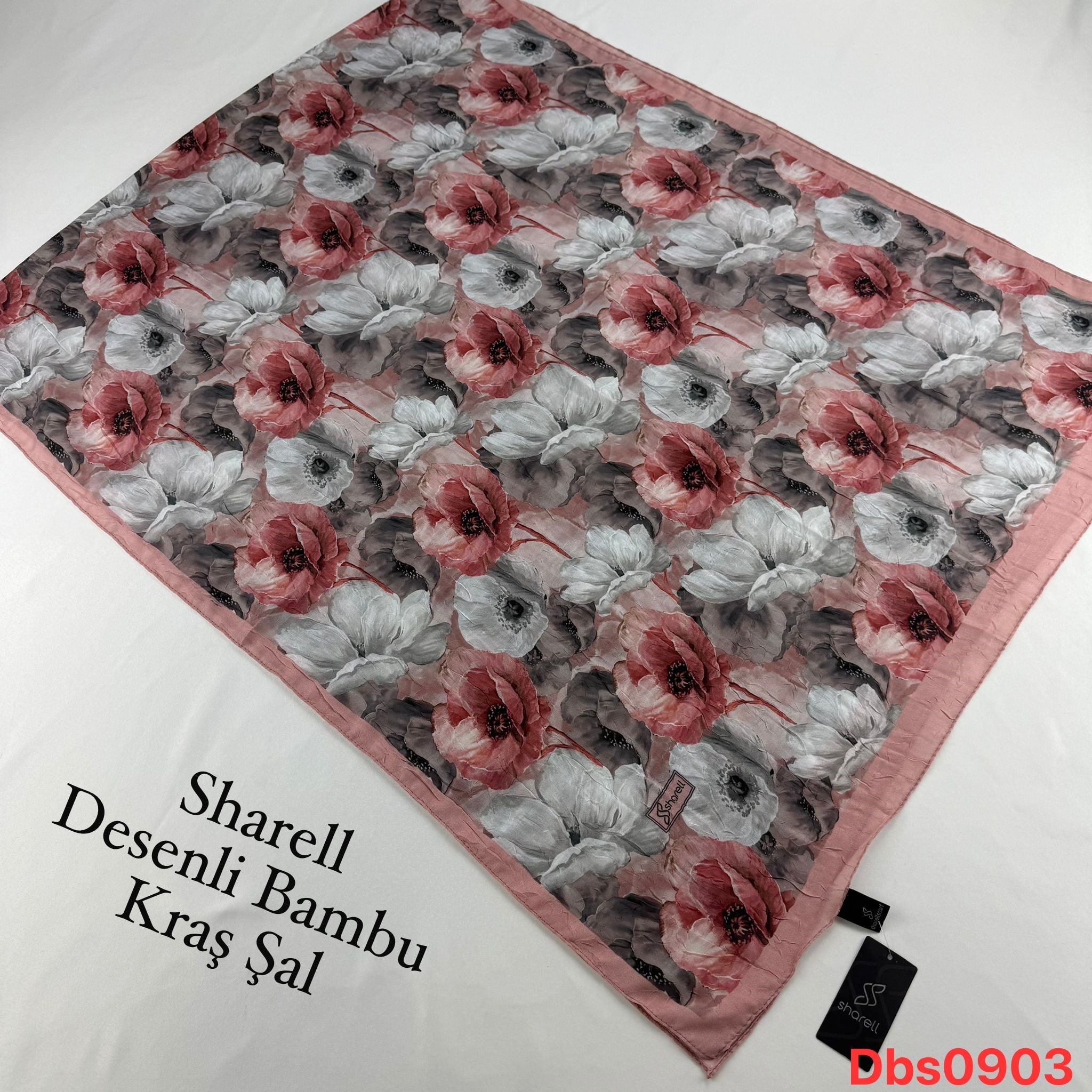 Sharell Desenli Bambu Kraş Şal