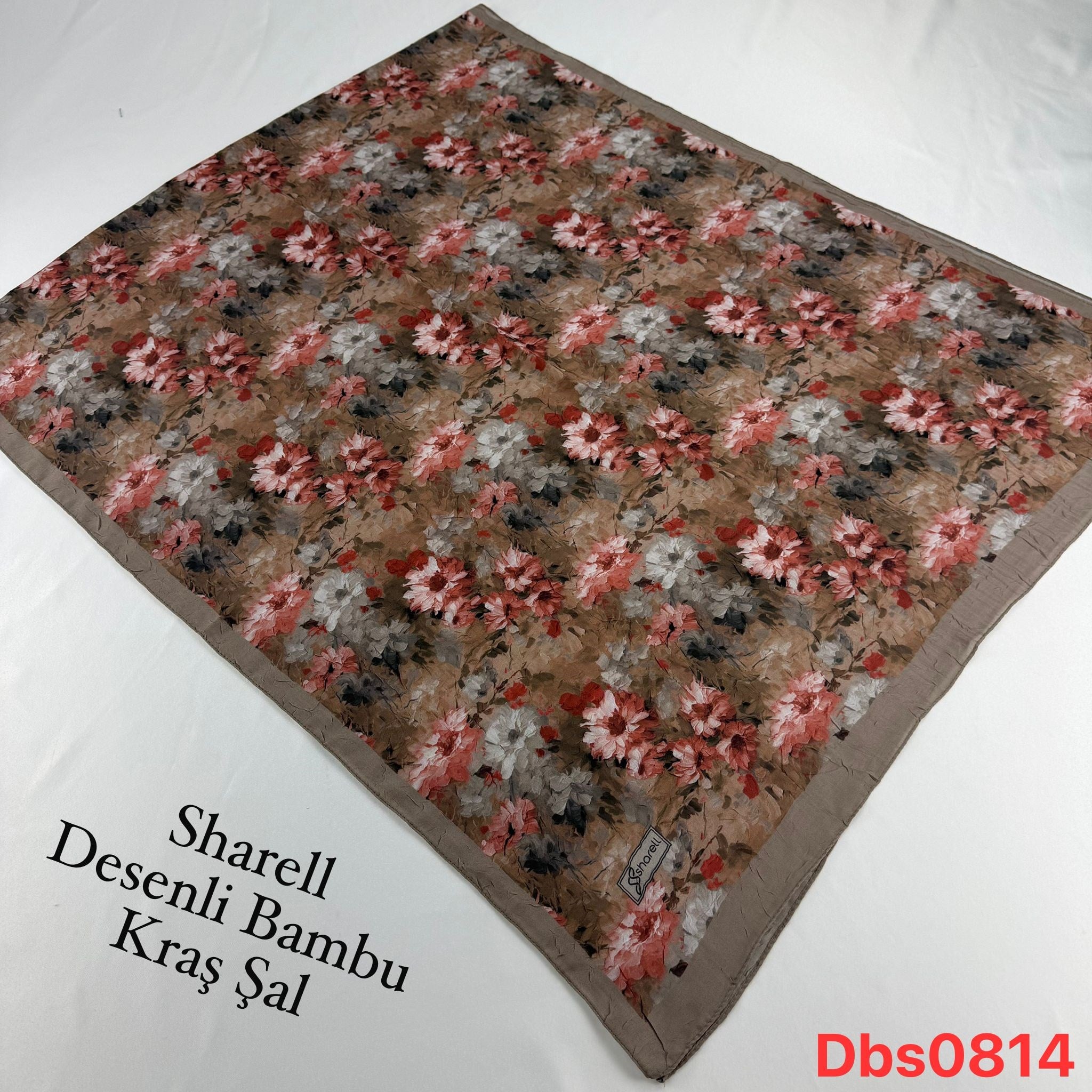 Sharell Desenli Bambu Kraş Şal