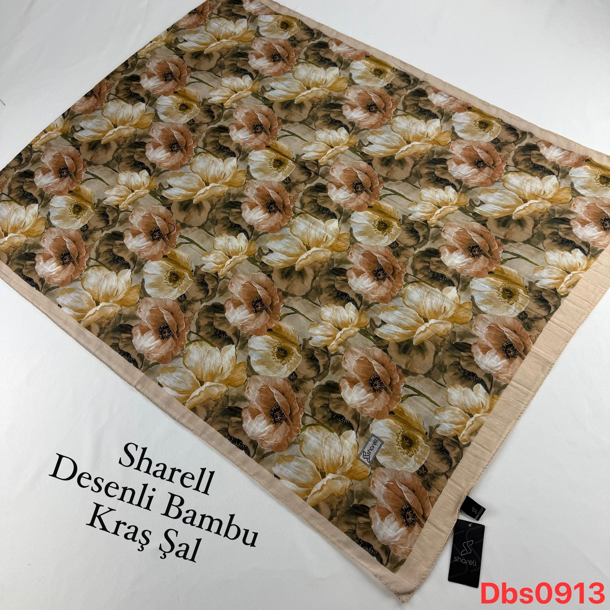 Sharell Desenli Bambu Kraş Şal