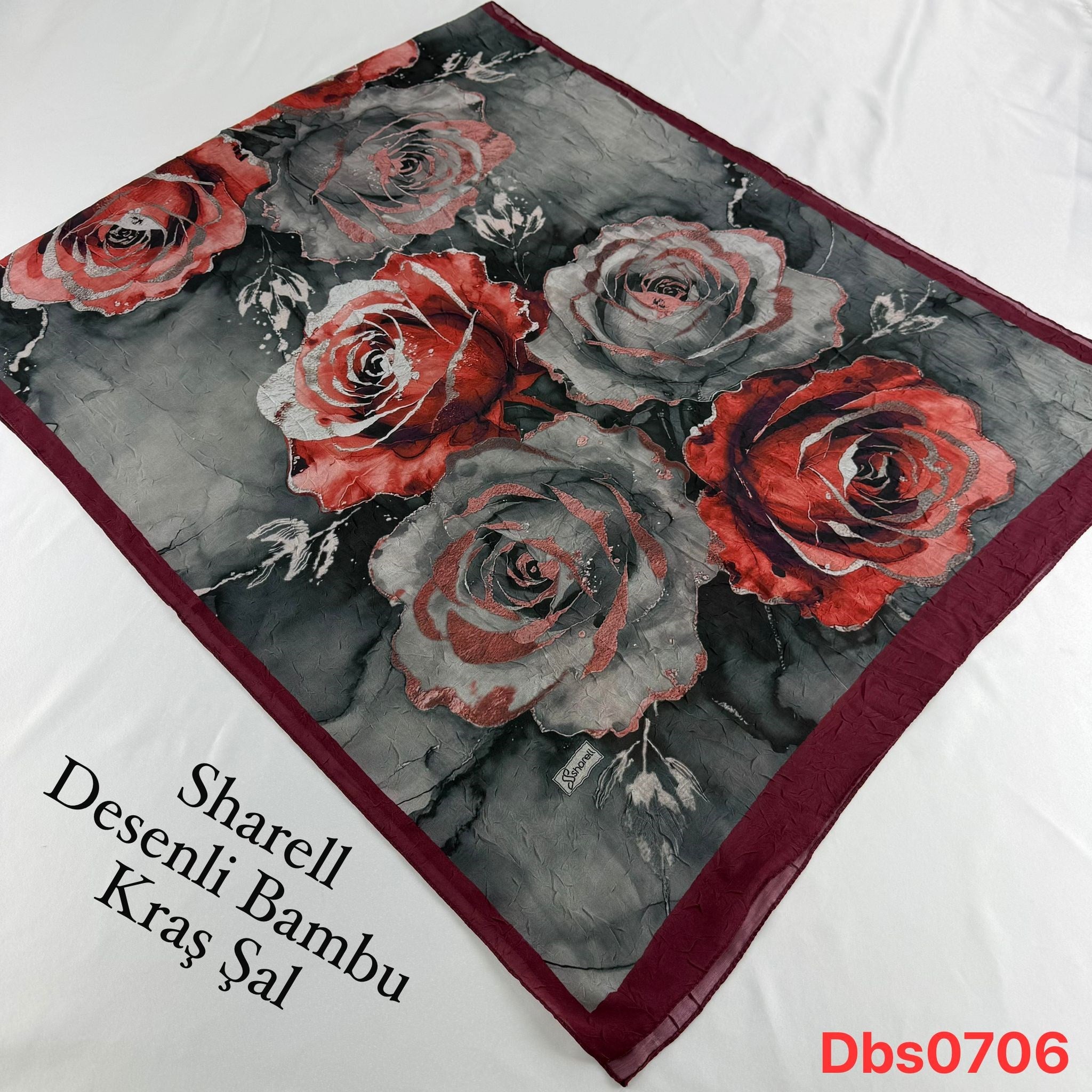 Sharell Desenli Bambu Kraş Şal