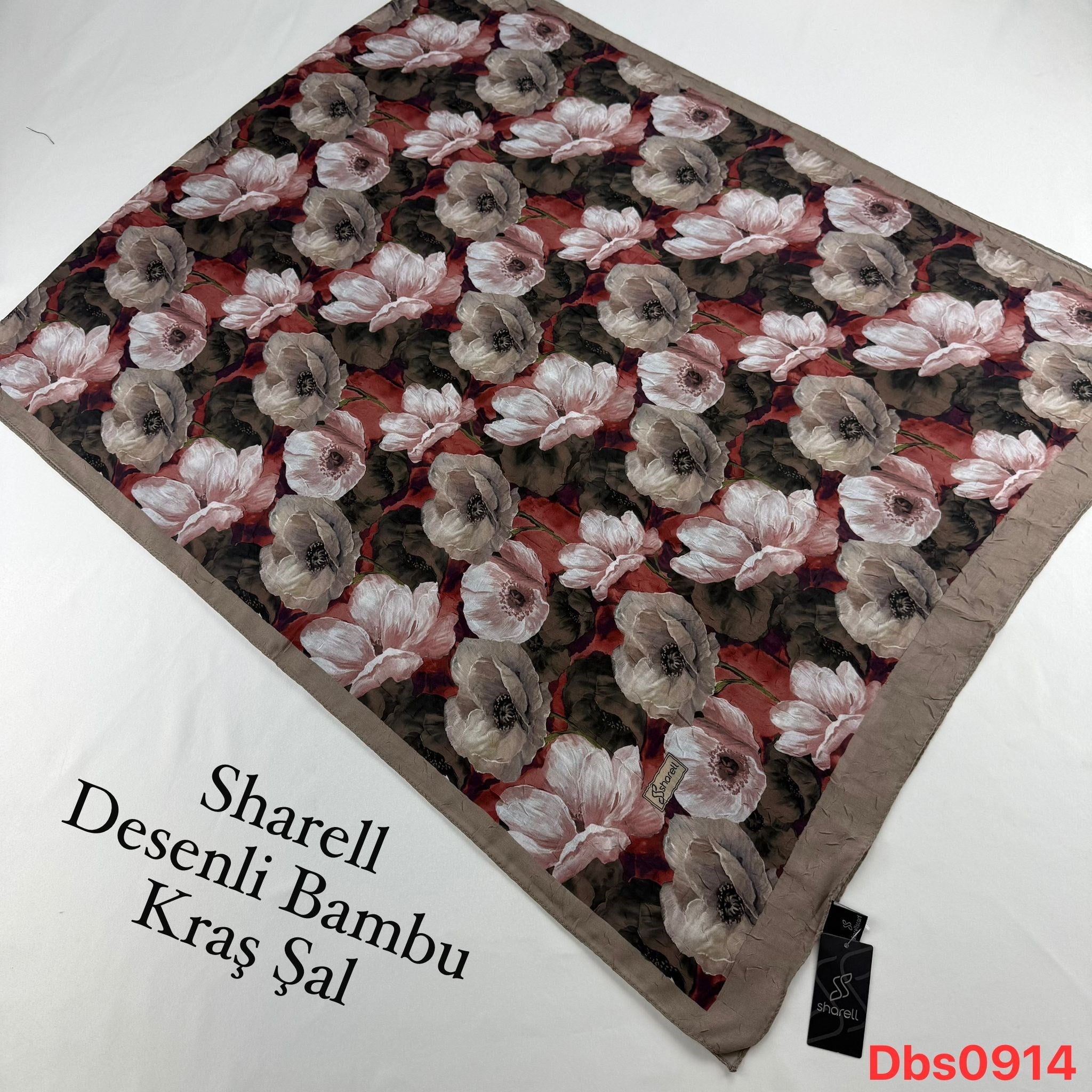 Sharell Desenli Bambu Kraş Şal