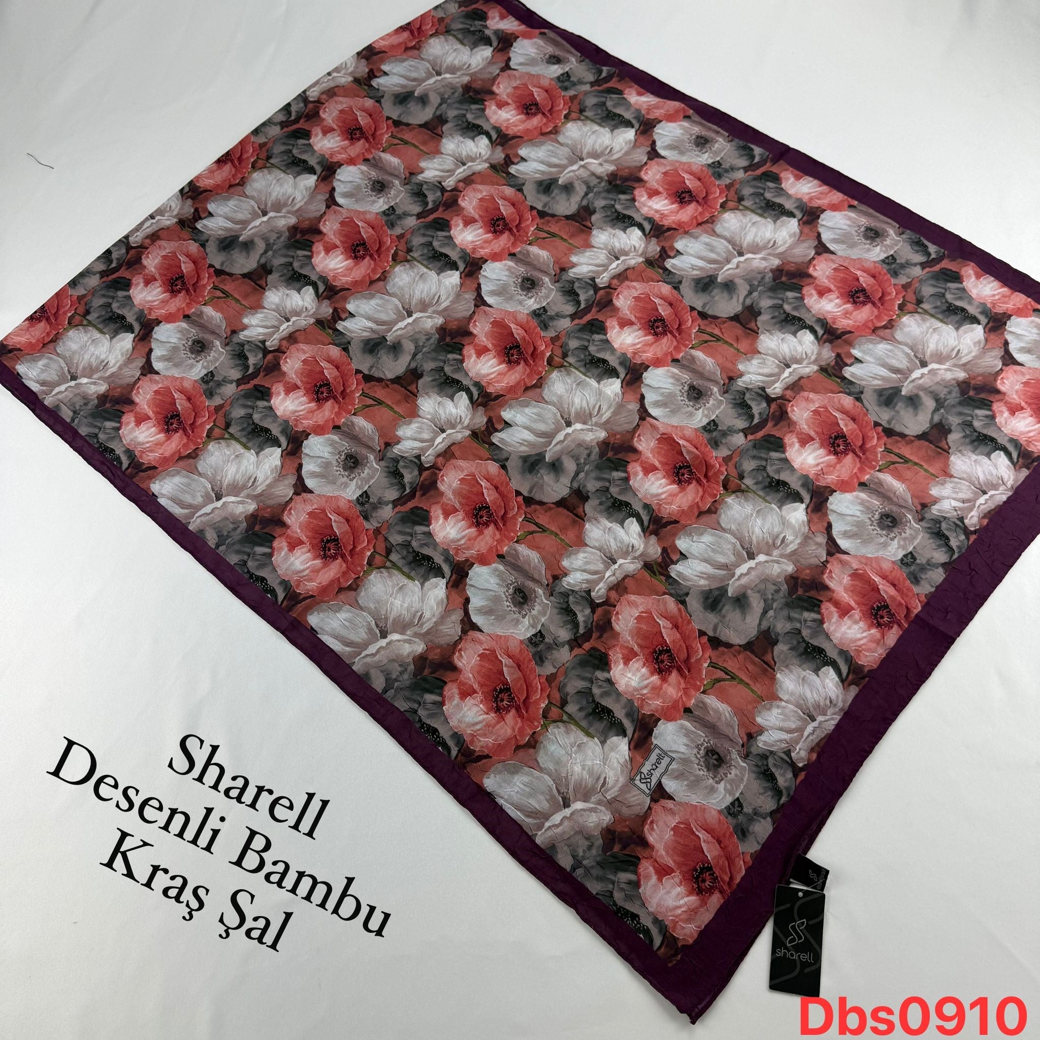 Sharell Desenli Bambu Kraş Şal