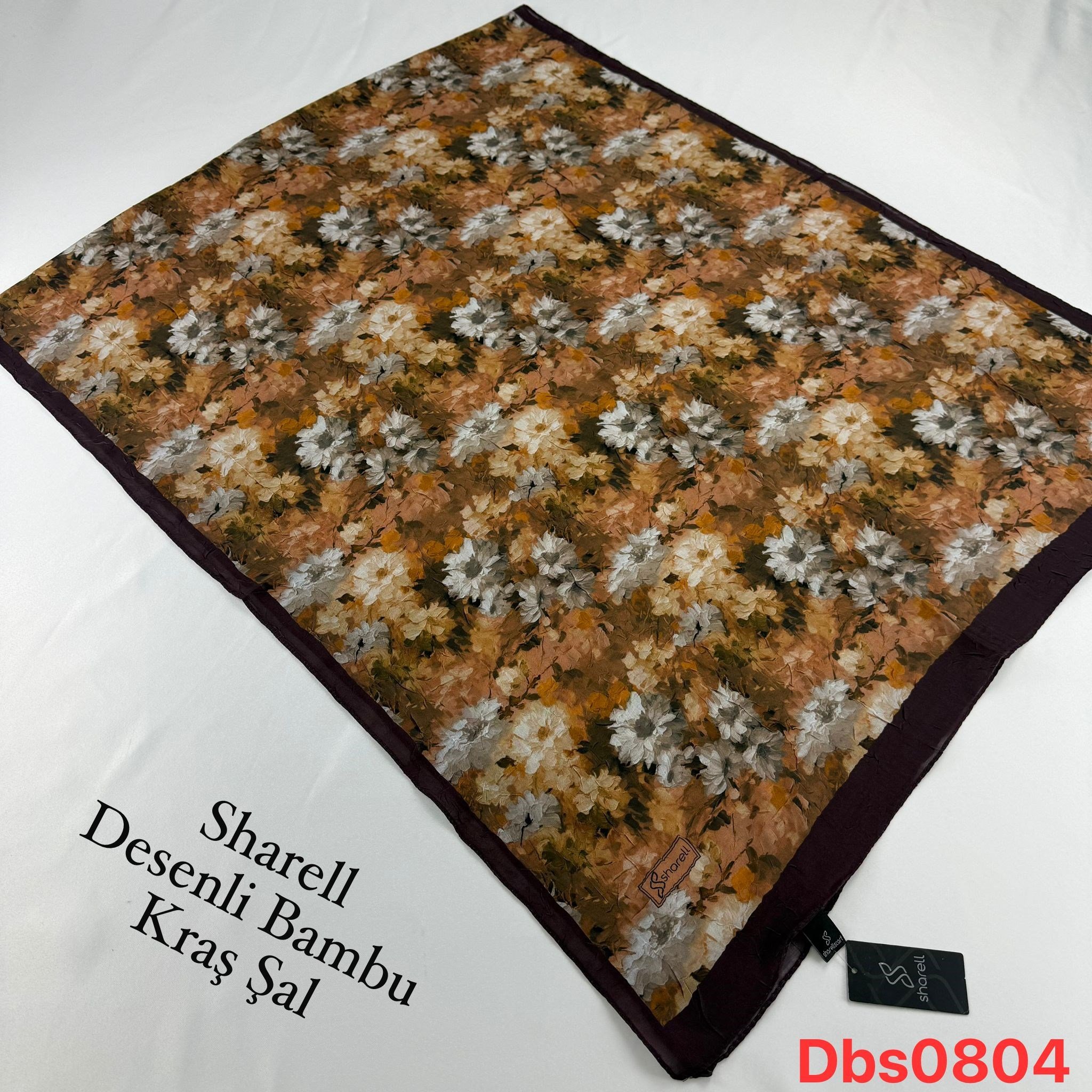 Sharell Desenli Bambu Kraş Şal
