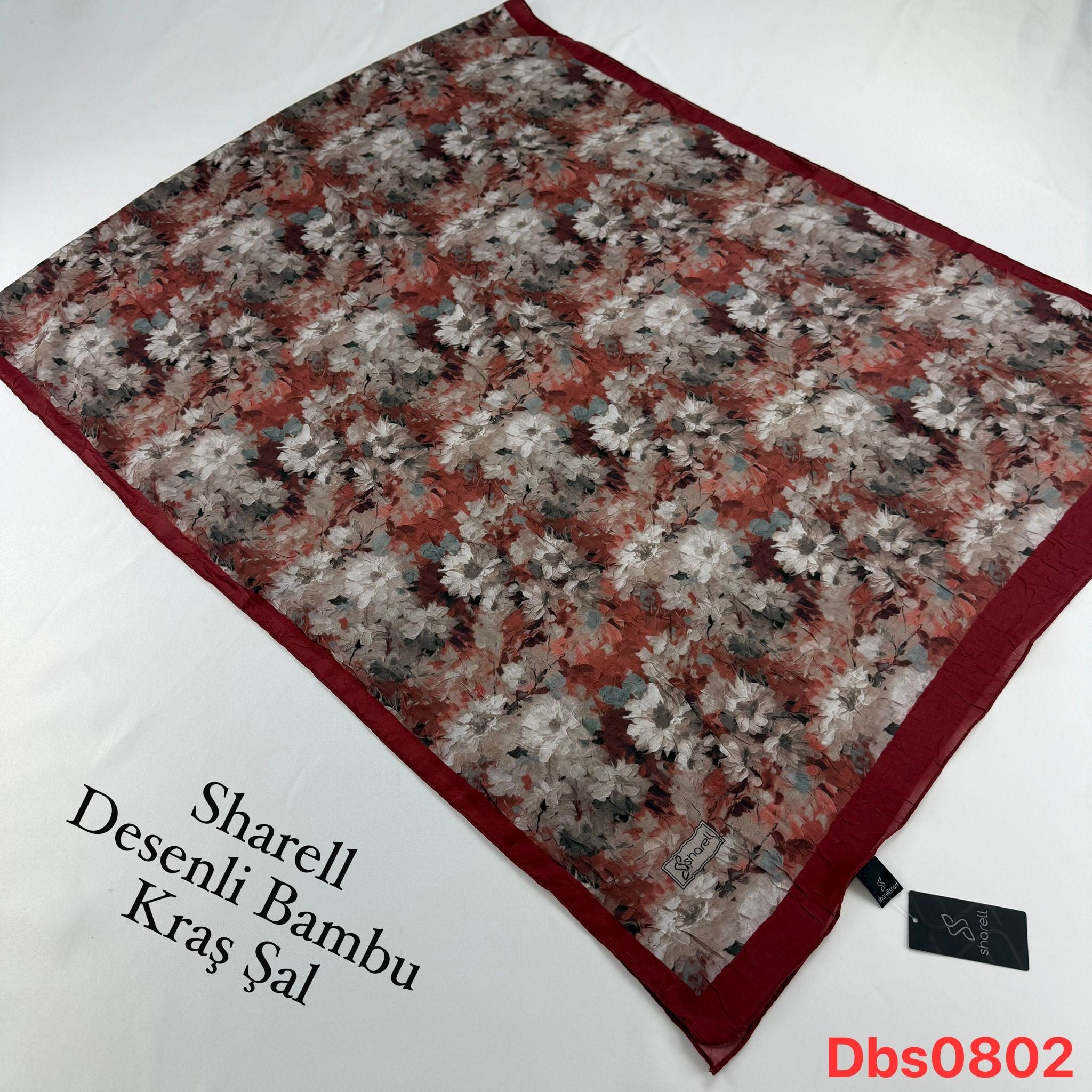 Sharell Desenli Bambu Kraş Şal