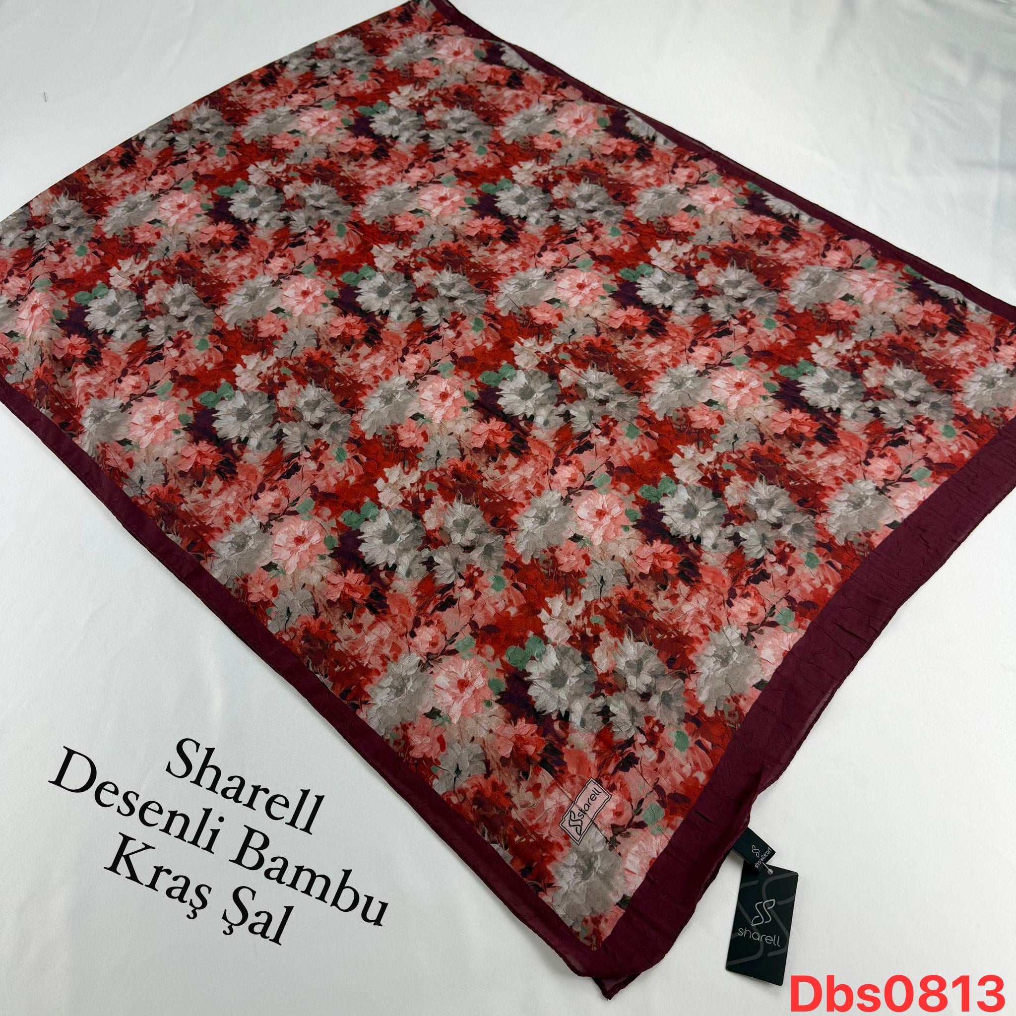 Sharell Desenli Bambu Kraş Şal