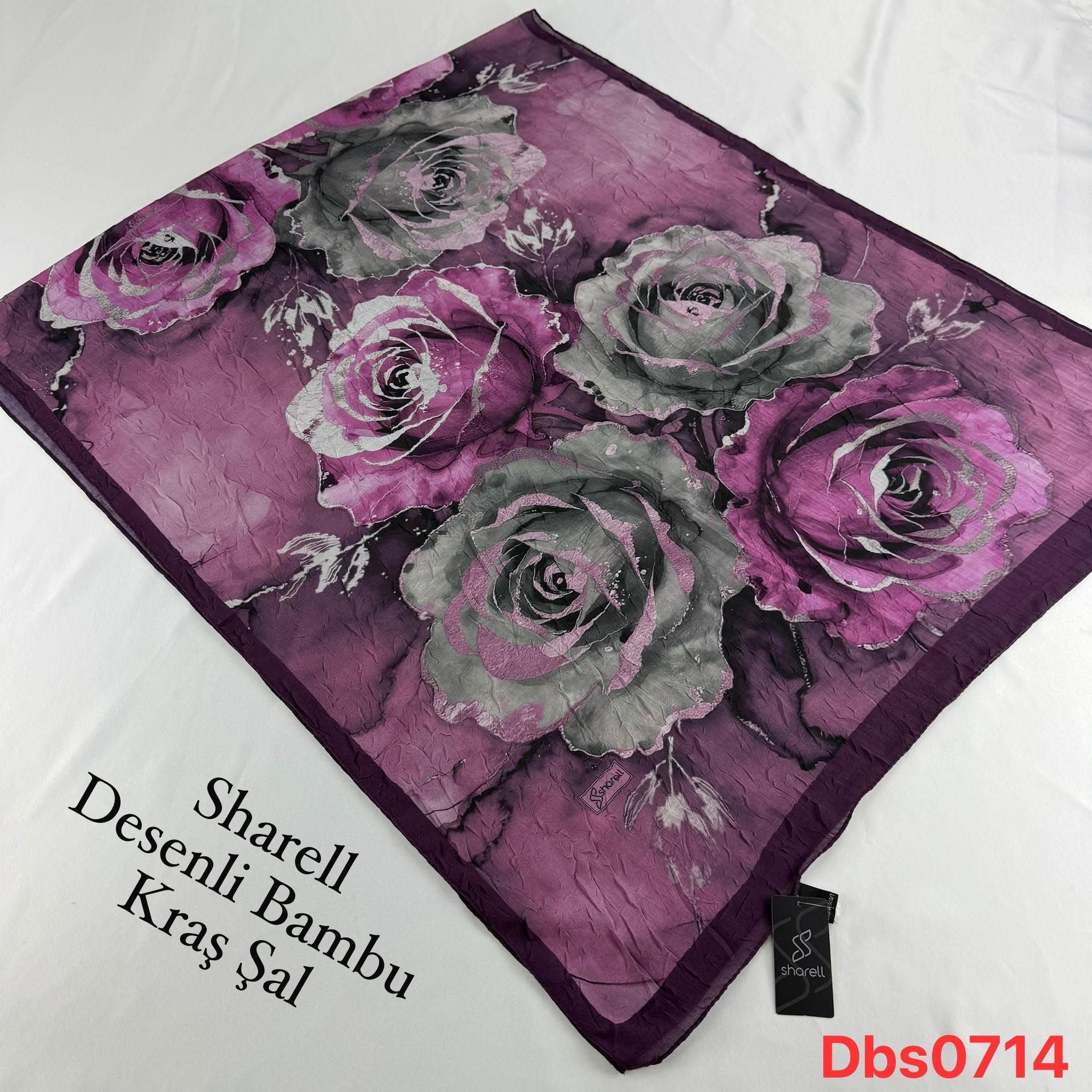 Sharell Desenli Bambu Kraş Şal