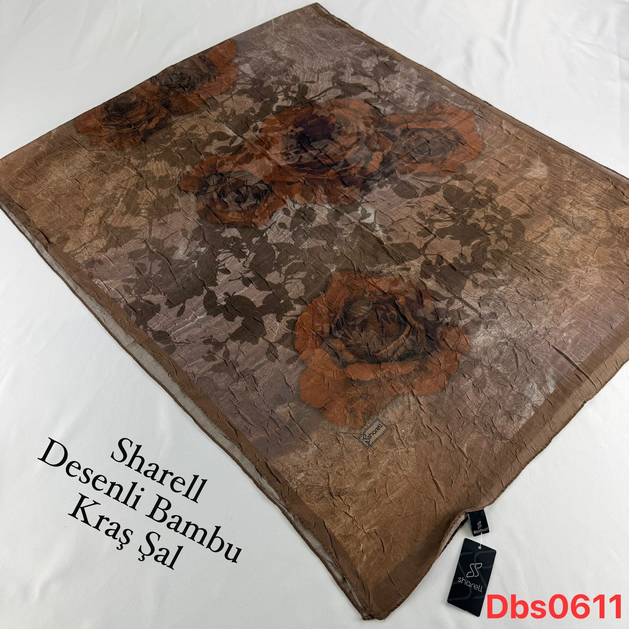 Sharell Desenli Bambu Kraş Şal