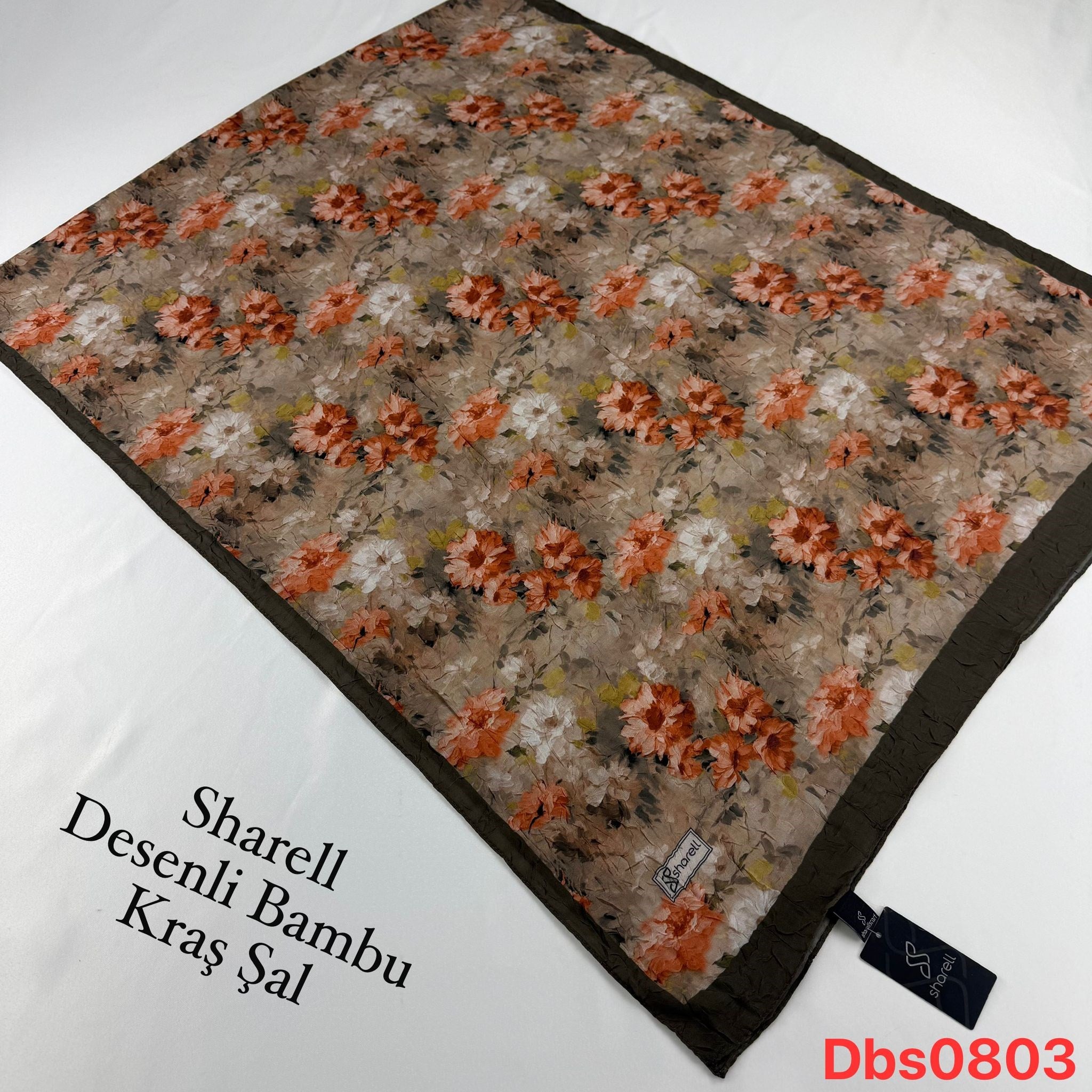 Sharell Desenli Bambu Kraş Şal