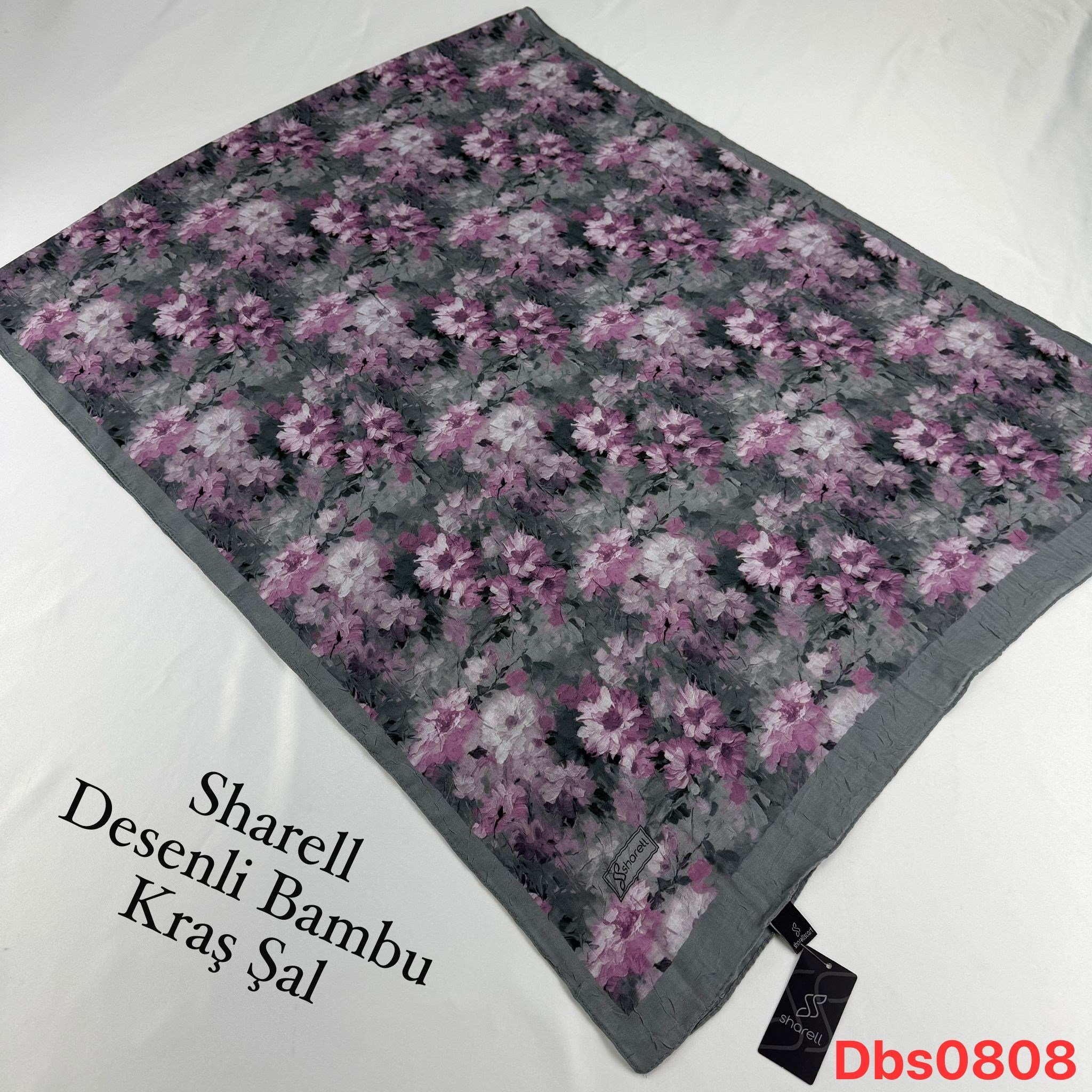 Sharell Desenli Bambu Kraş Şal