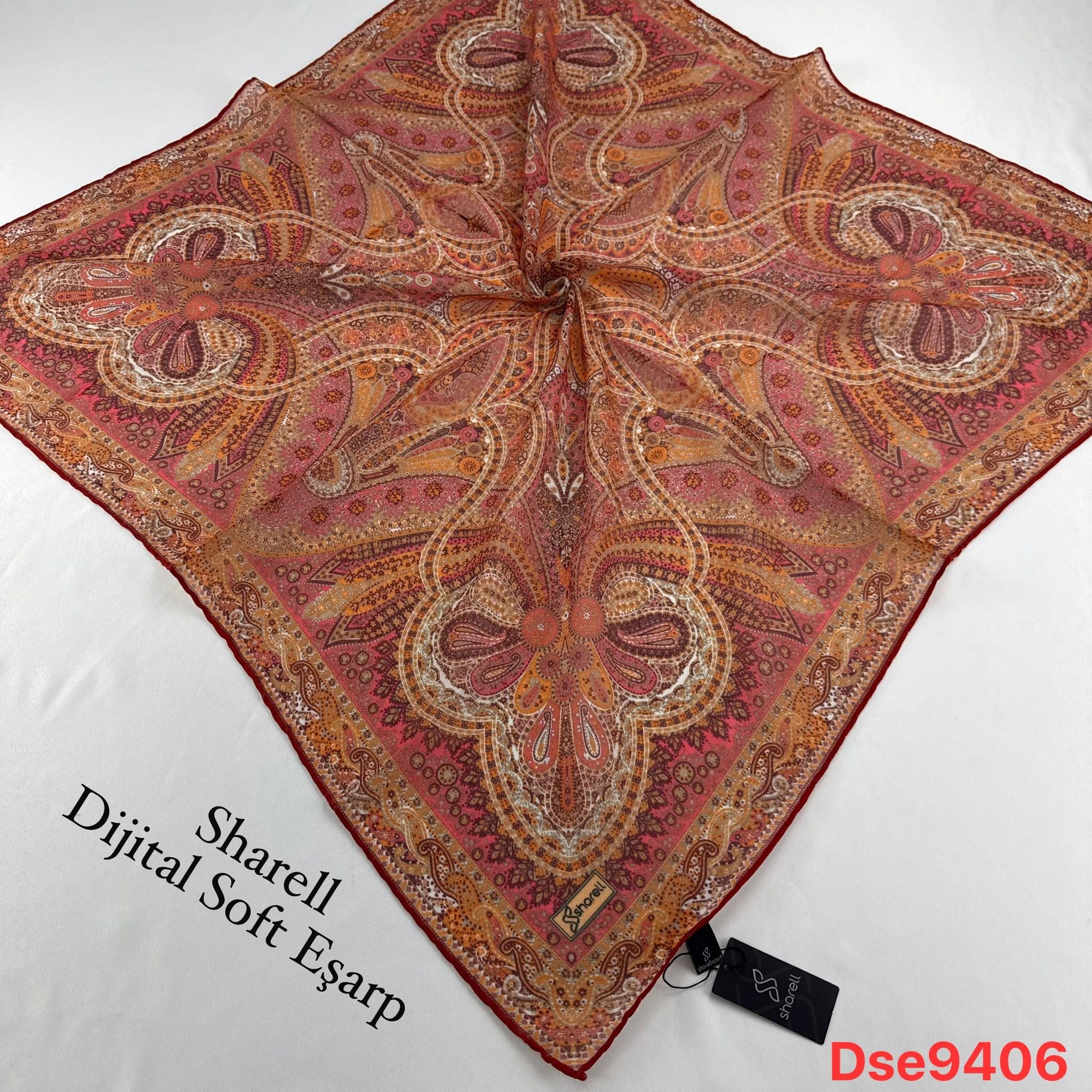 Sharell El Dikişli Soft Eşarp