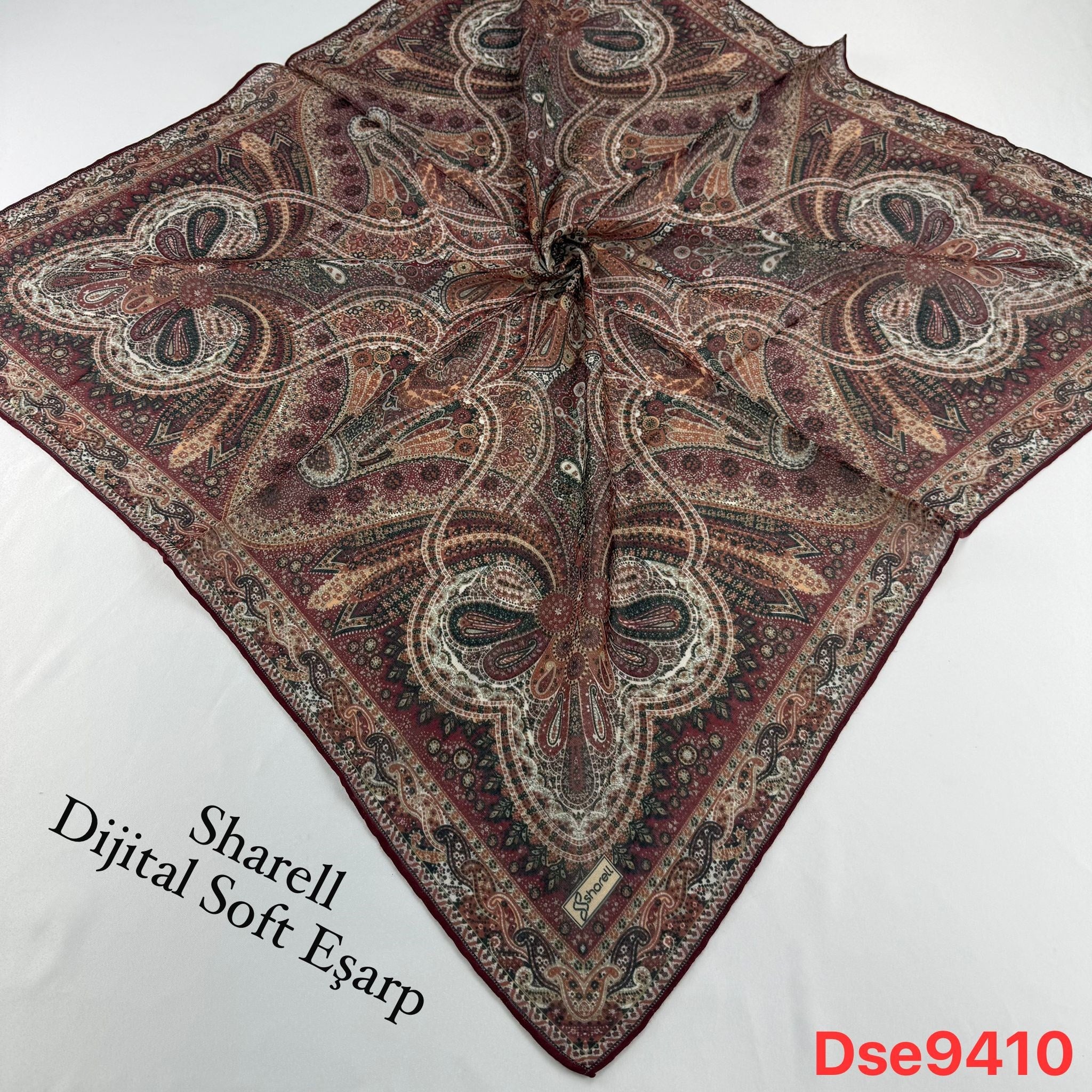 Sharell El Dikişli Soft Eşarp