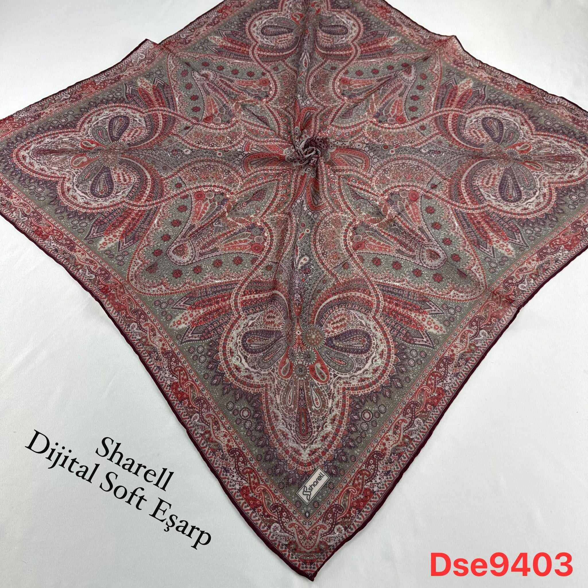 Sharell El Dikişli Soft Eşarp