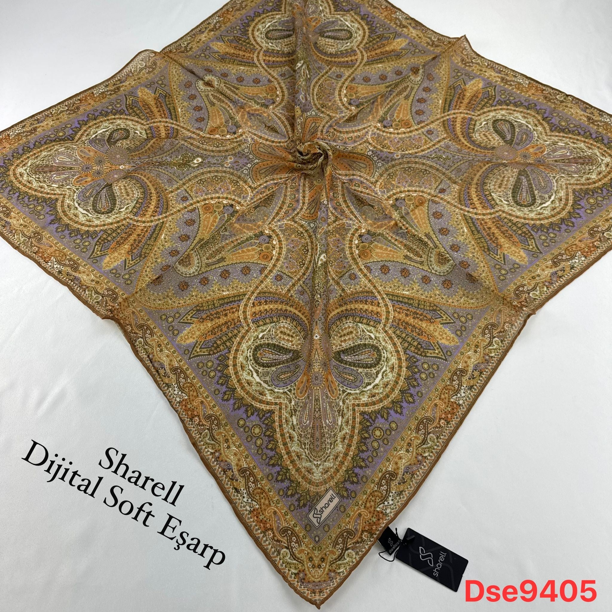 Sharell El Dikişli Soft Eşarp