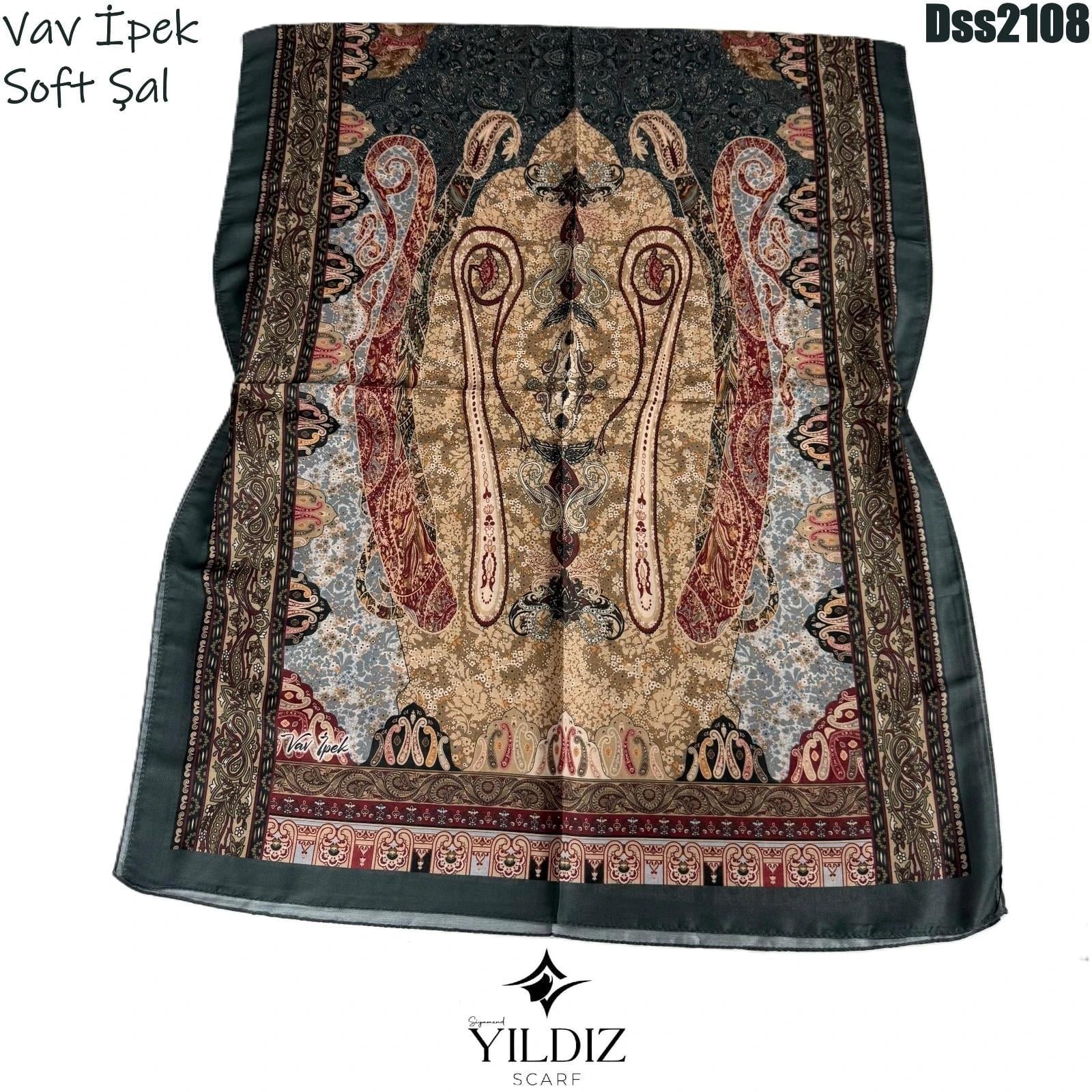 Vav İpek Dijital Soft Şal