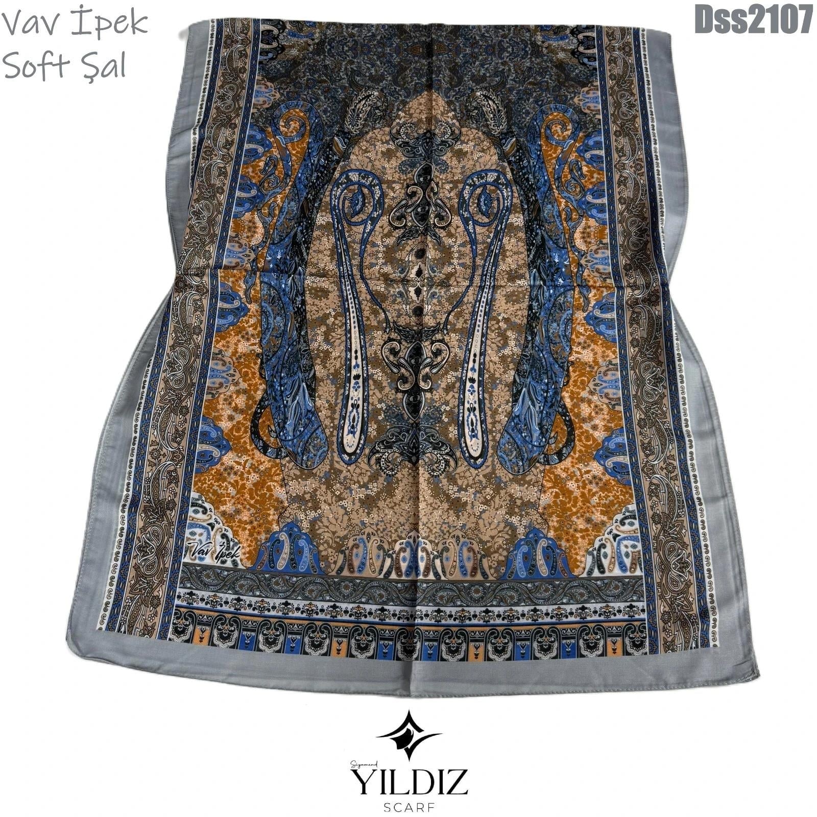 Vav İpek Dijital Soft Şal