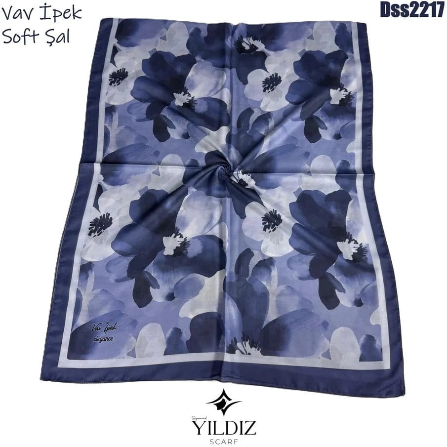 Vav İpek Dijital Soft Şal