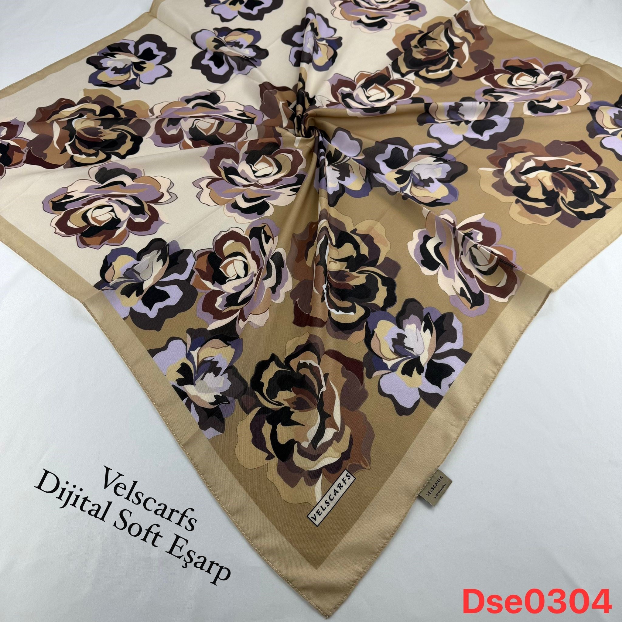 Vel Scarfs Dijital Soft Eşarp