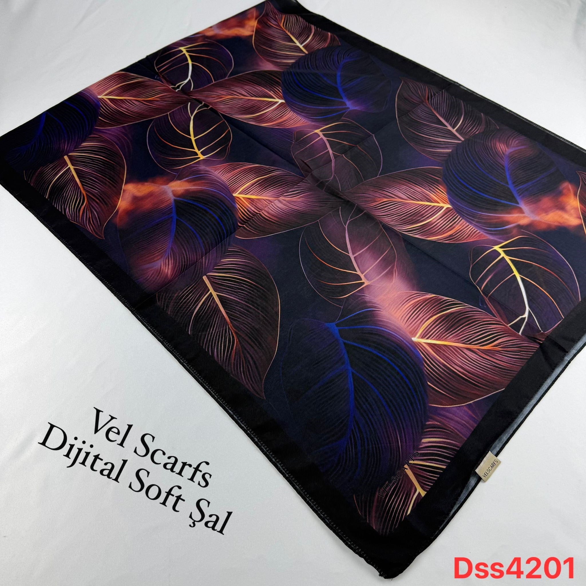 Vel Scarfs Dijital Soft Şal