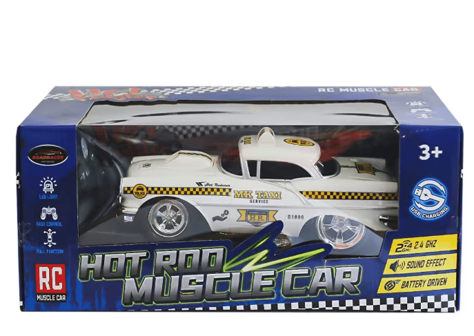 Kumandalı Sesli Işıklı Drift Taksi 1:16