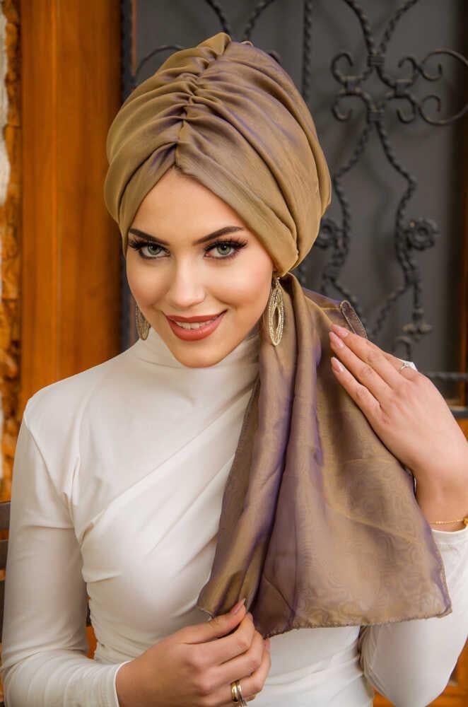 Bal Köpüğü Janjan Şifon Tokalı Bone