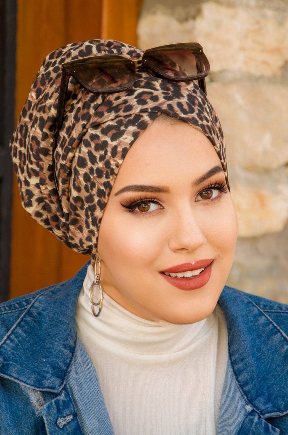 Bordo Işıltılı Taşlı Abiye Şal