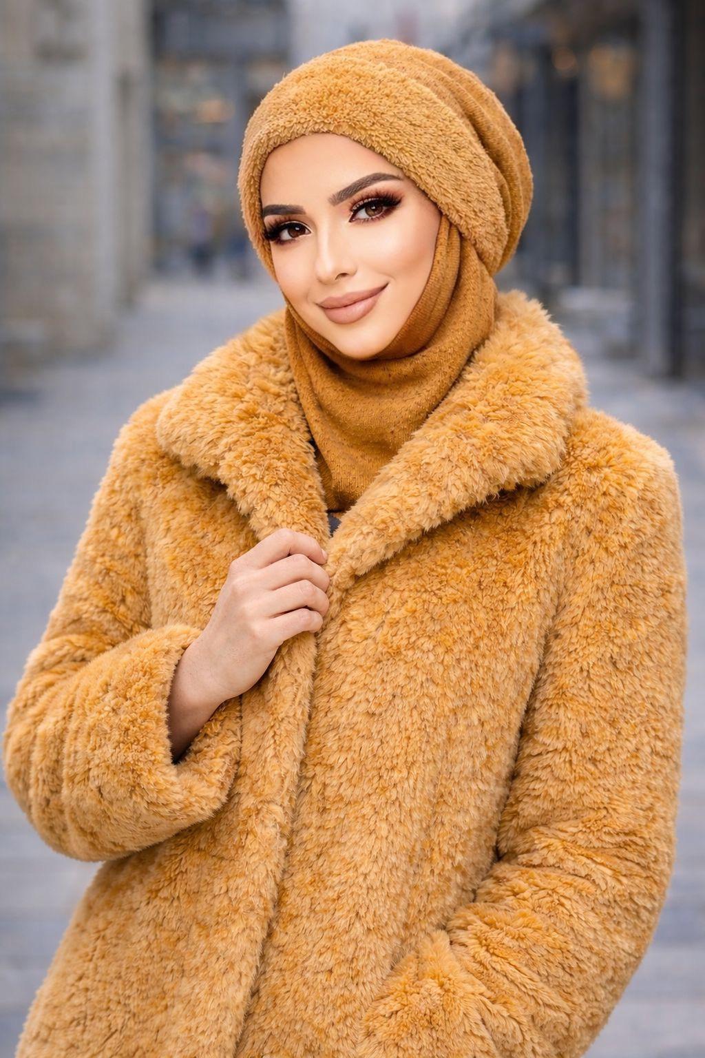 Füme Antrasit Maskeli Bere