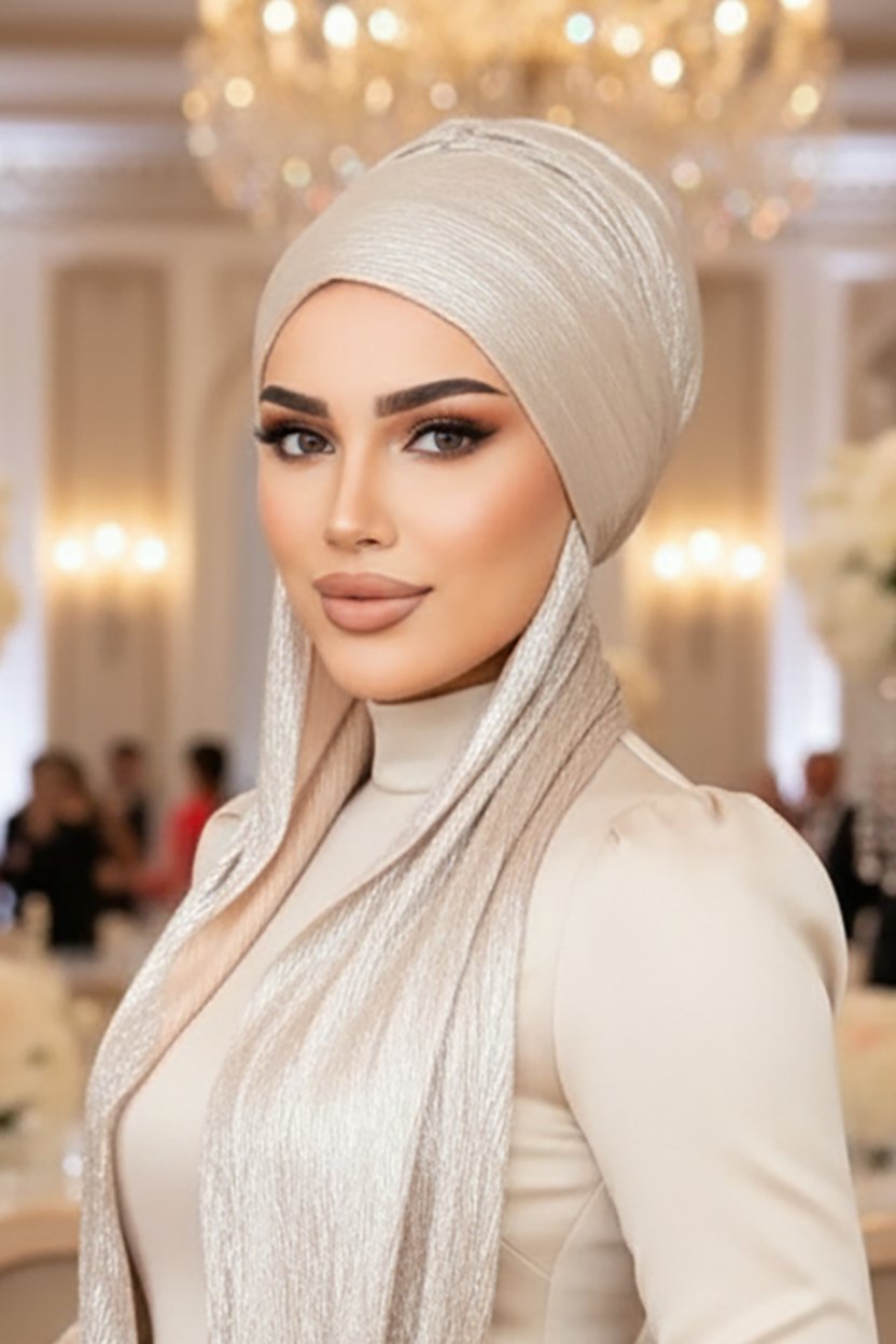 Haki Bandana Bone Şal