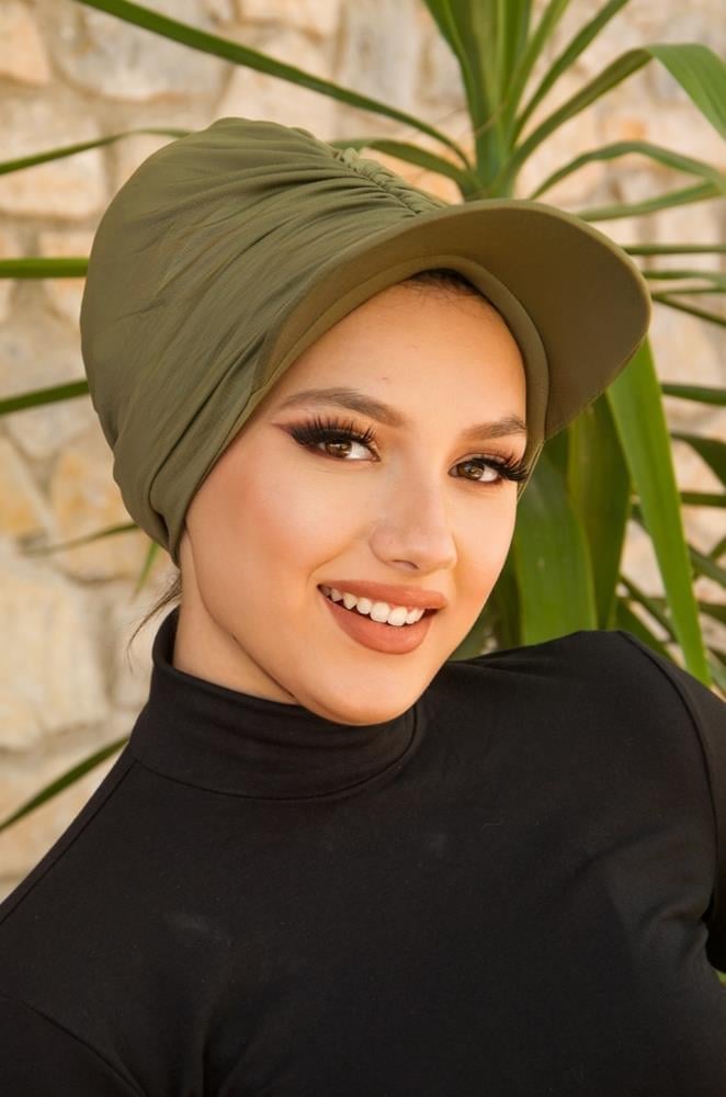 Haki Havuz - Deniz Şapkası / Mayo Üstüne Kullanılabilir