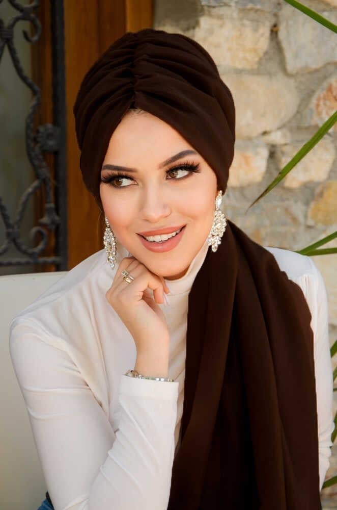 Kahverengi Büzgülü Dolama Bone