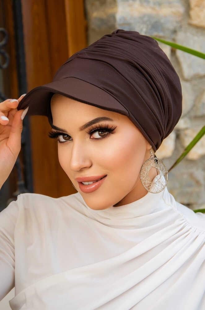 Kahverengi Havuz - Deniz Şapkası / Mayo Üstüne Kullanılabilir