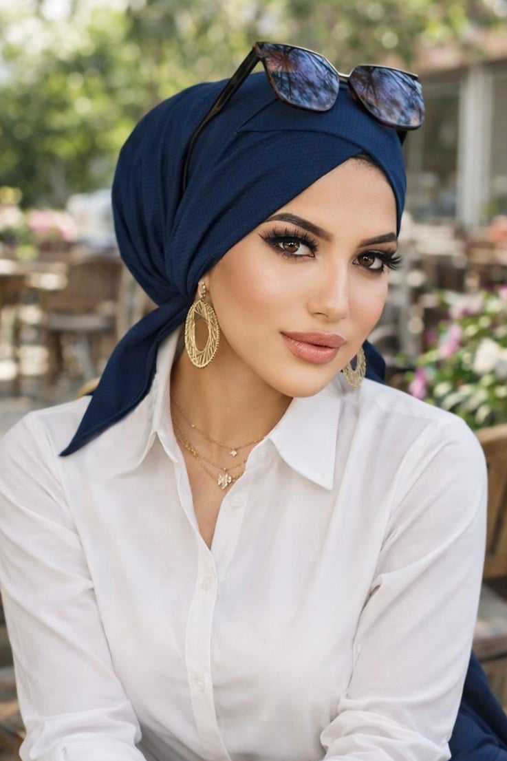 Lacivert Çapraz Bone