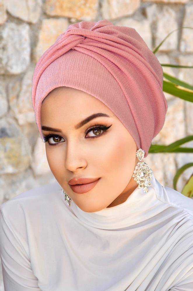 Pudra Burgu Detaylı Bone