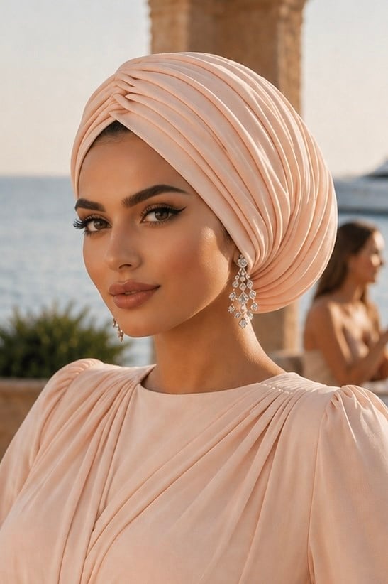 Soft Somon Çift Katlı Drapeli Salaş Bone