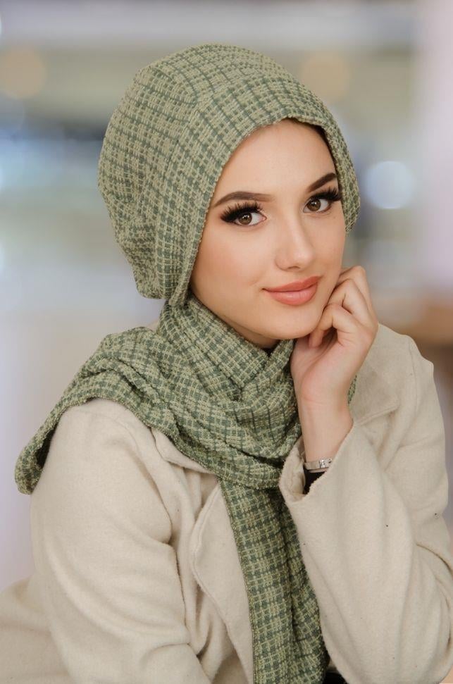 Taba Batik Burgu Hazır Şal