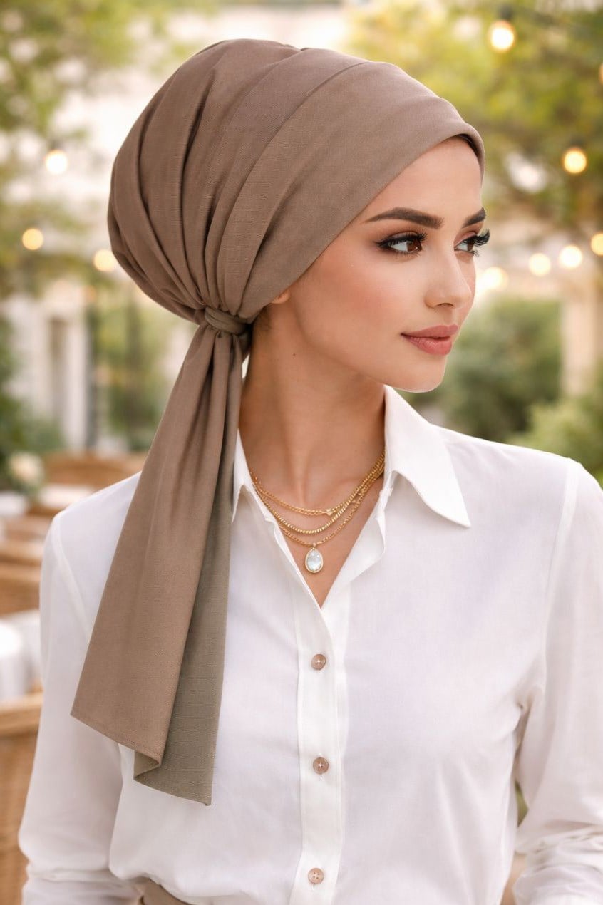 Vizon Haki Eşarp Bone