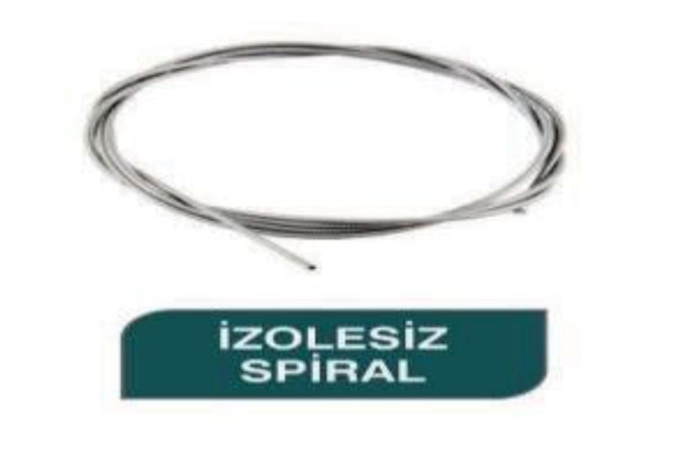 SPİRAL İZOLESİZ 1.0-1.2 mm. 3,40 mt.