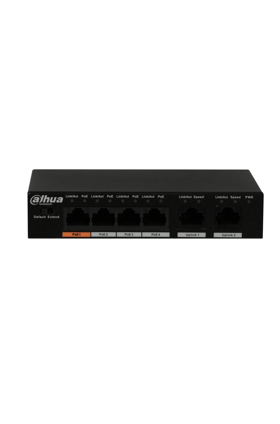 DAHUA PFS3006-4ET-36 6 Port Hızlı Ethernet Switch  (4-port PoE )
