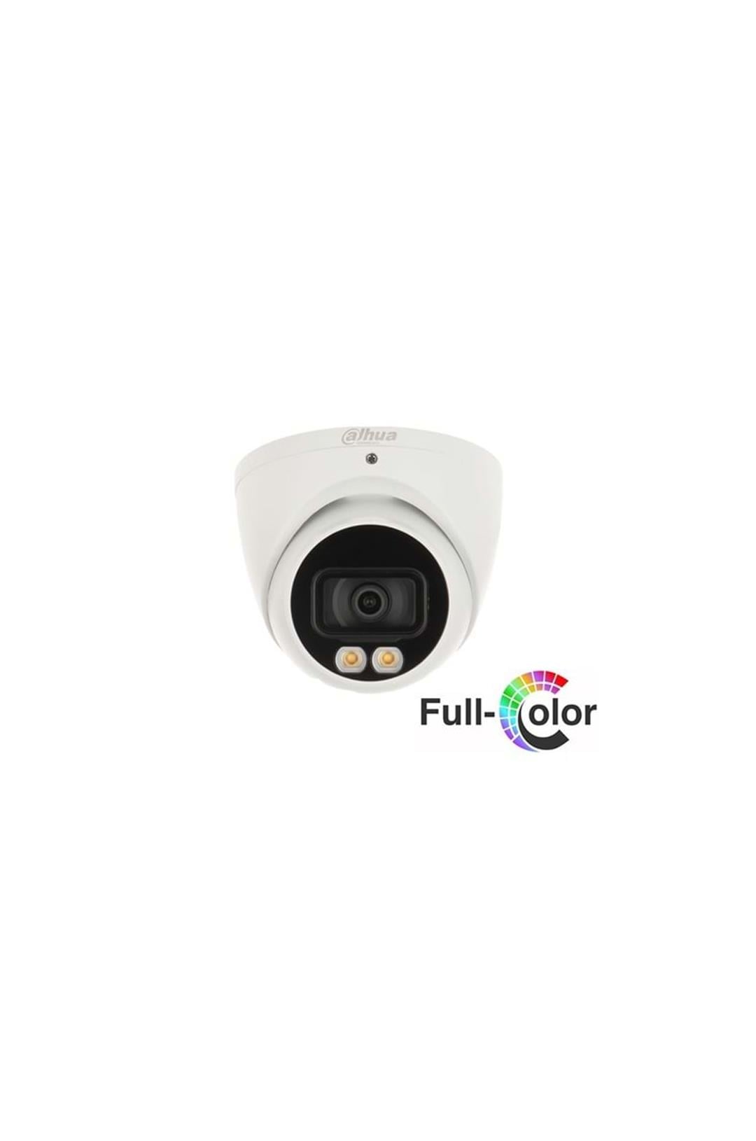 DAHUA HAC-HDW1209TQP-A-LED-0280B, 2Mpix, 2.8mm Lens, 40 Mt Gece Görüşü, Full Color, Dahili Mikrofon, 4 IN 1, Dome Kamera