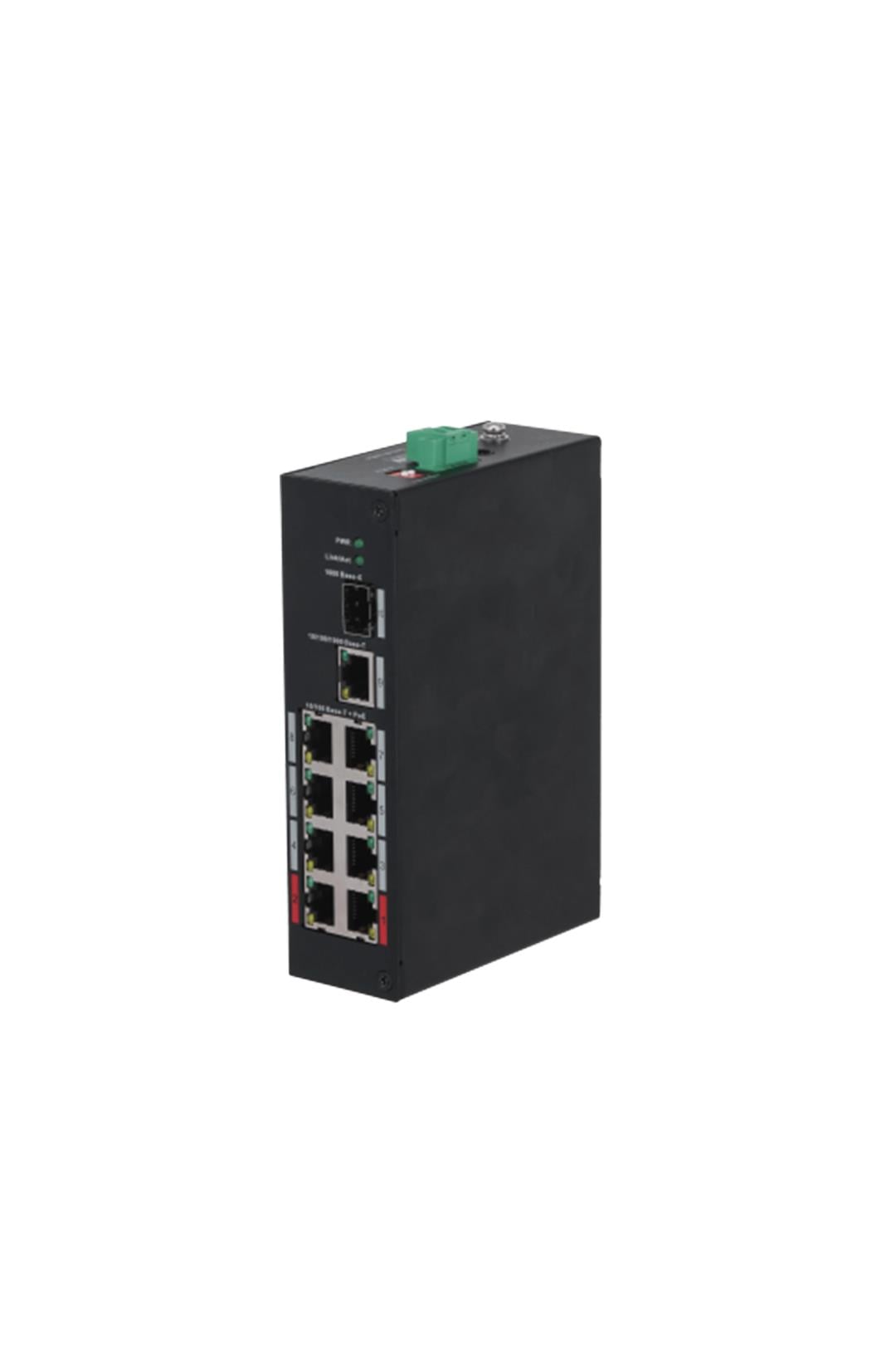 DAHUA PFS3110-8ET-96-V2 8 Port PoE Switch ( 8FE PoE + 1GE + 1GE SFP, Toplam 96W PoE )
