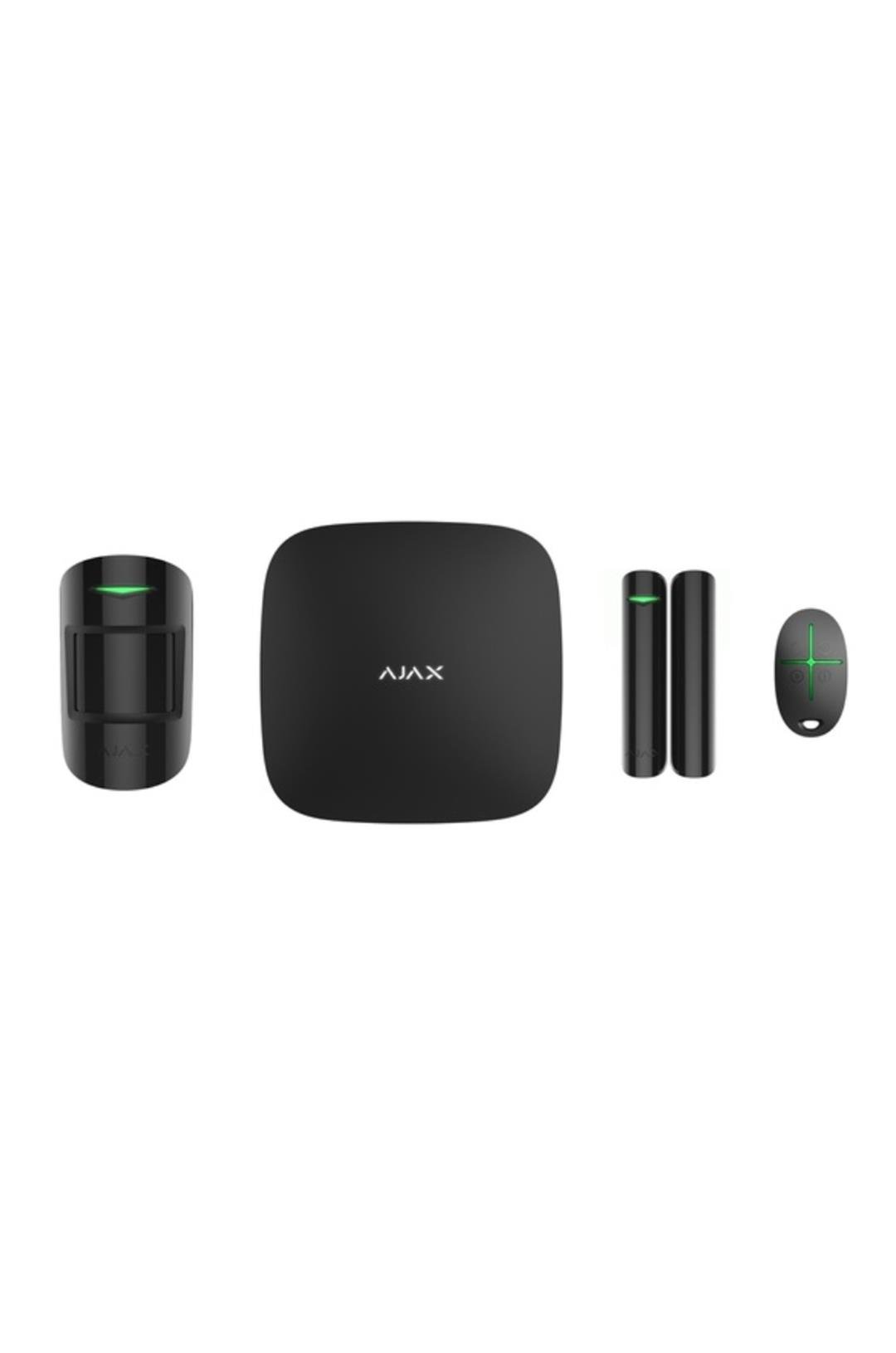 AJAX StarterKit Cam Plus Hırsız Alarm Kiti Siyah