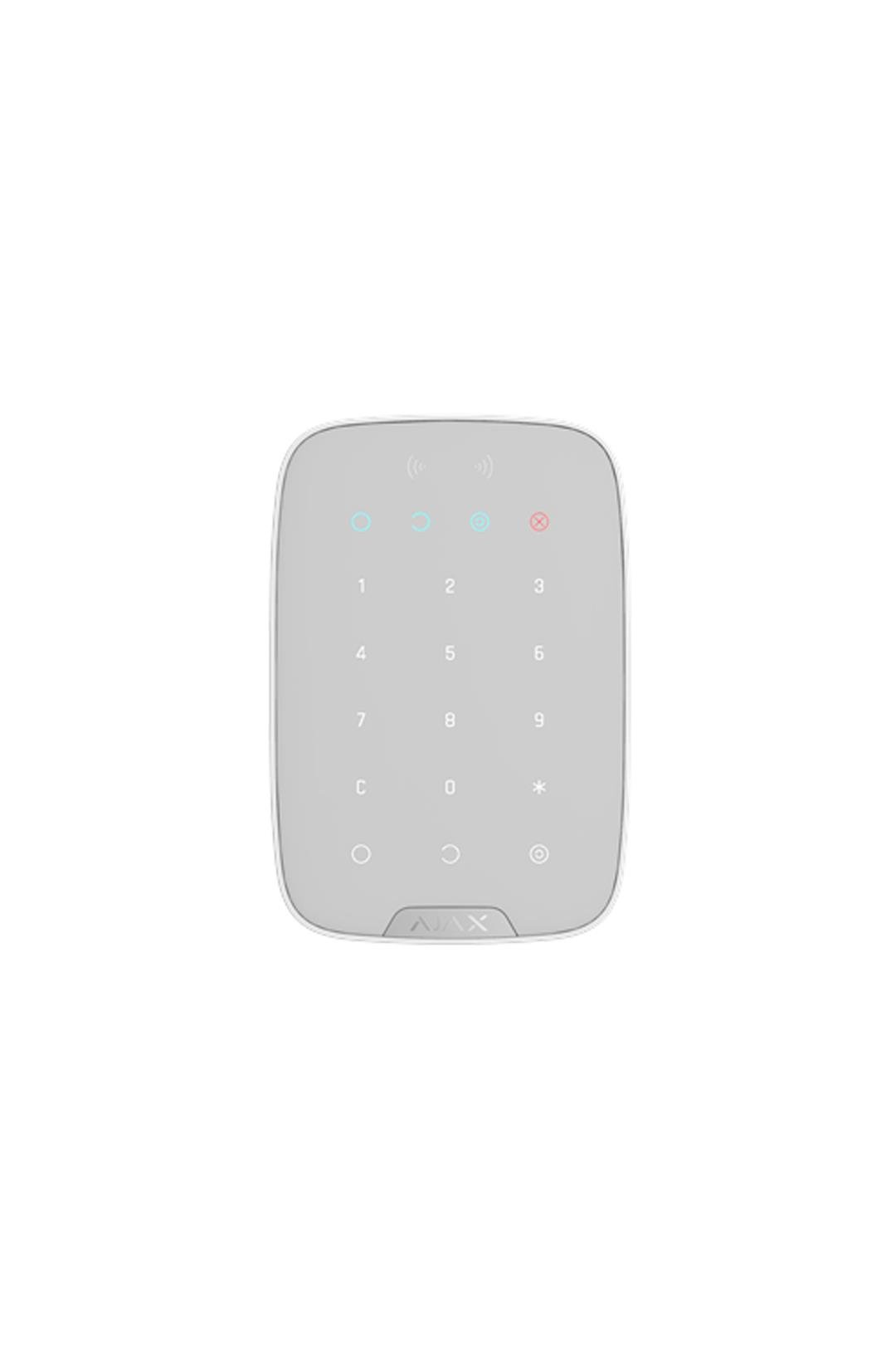 AJAX KeyPad Plus Kuyumcu Kablosuz Tuş Takımı Beyaz