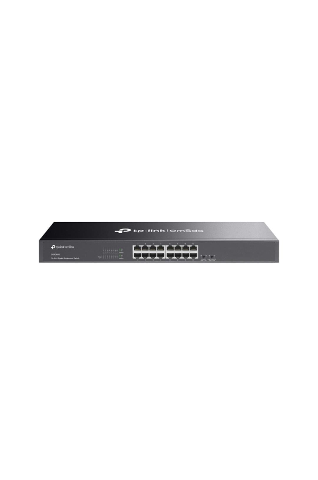 OMADA DS1016G, 16 Port Gigabit, Yönetilemez, Rackmount Metal Kasa Switch