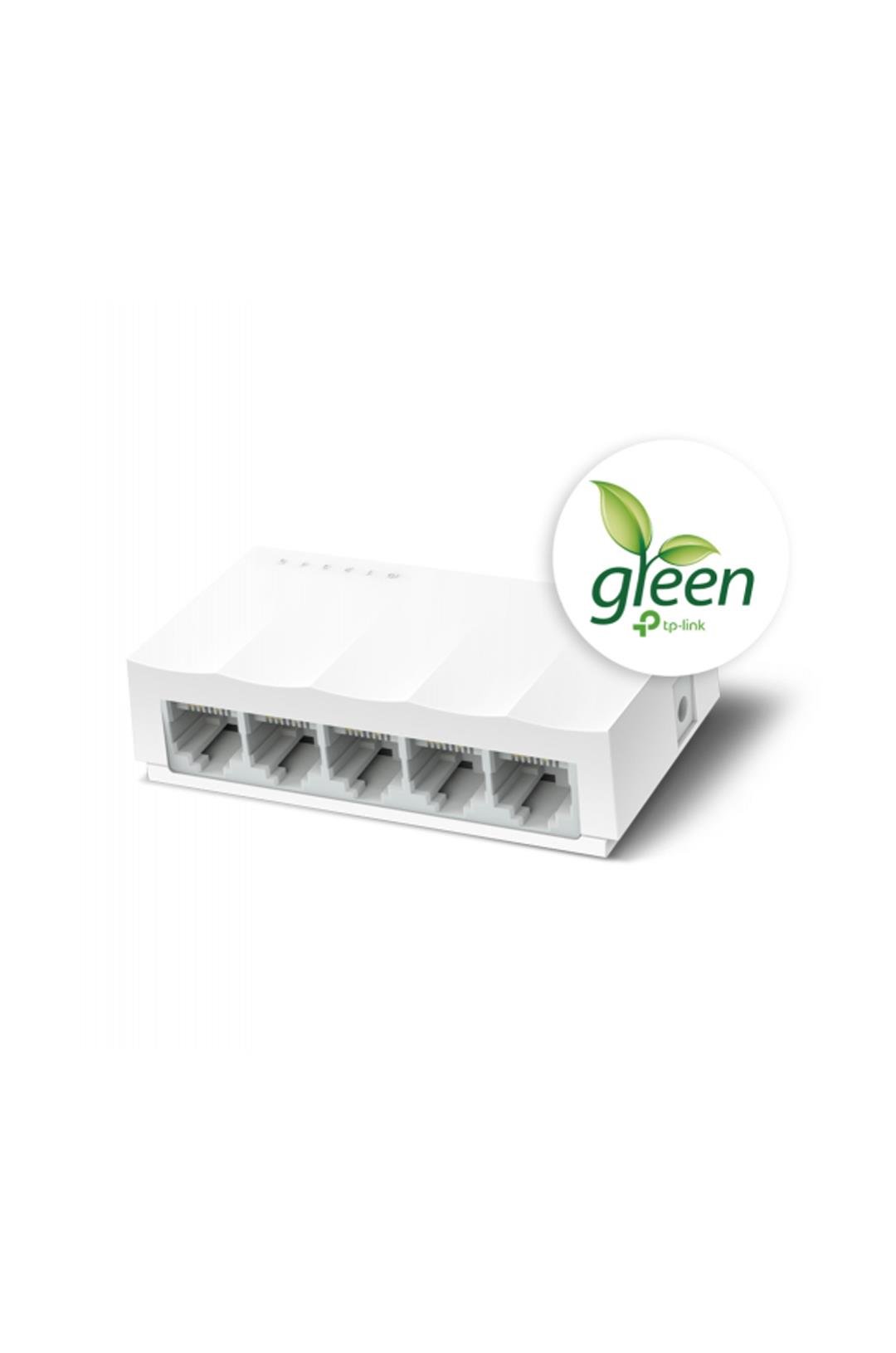 TP-LINK LS1005, Green Tech, 5 Port, MegaBit, Yönetilemez, Masaüstü Switch