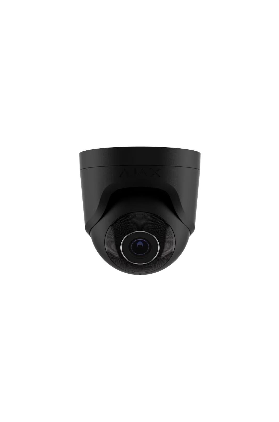 AJAX TurretCam (5 Mp/2.8 mm) Kablolu AI Destekli Güvenlik IP Kamerası Siyah 