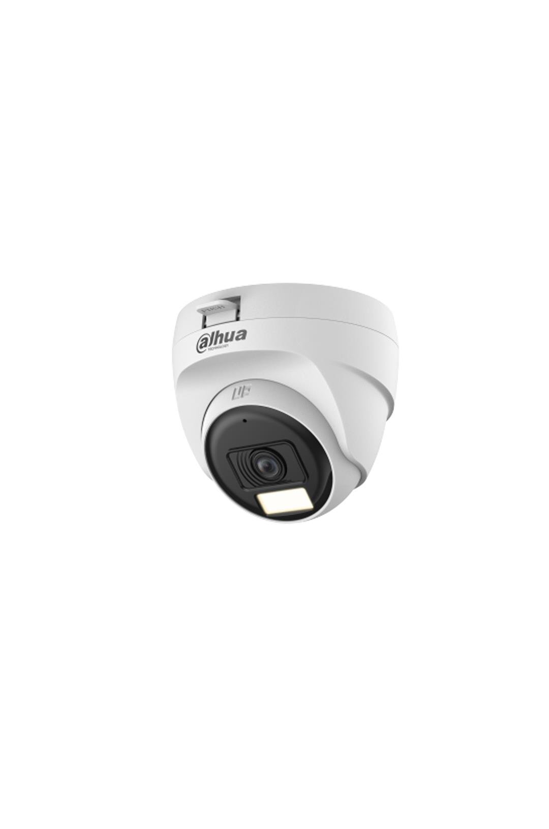 DAHUA HAC-T1A21P-U-IL-0280B, 2Mpix, 2.8mm Lens, 25 Mt Gece Görüşü, Smart Dual Light, Dome Kamera