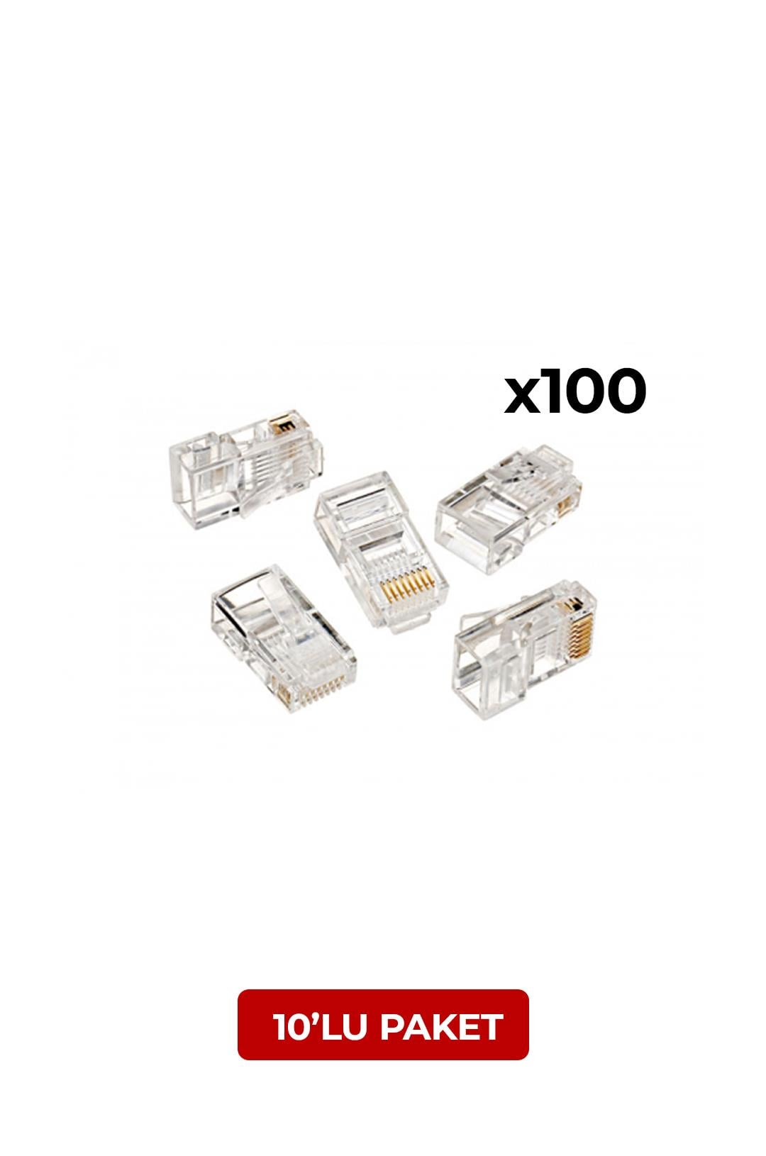S-LINK SL-COB8P, Rj45 Jac (100lü Paket) (100 + 10lu Paket)