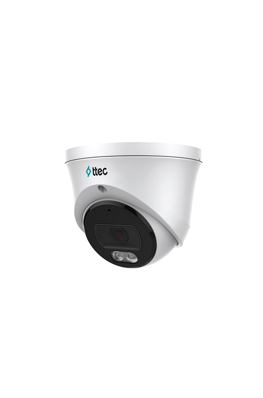 TTEC IPDP-4330M-WMS/SL 4 Mp Poe Ip 66 Starlight Sıcak Spot Işık Hibrit Ip Dome Kamera