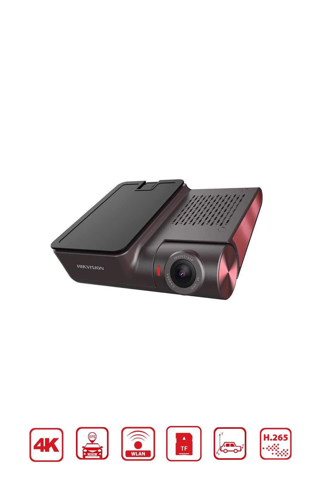 HIKVISION AE-DC8322-G2PRO 3'' Ekranlı ve WiFİ GPSli 2160P Araç İçi Kamera